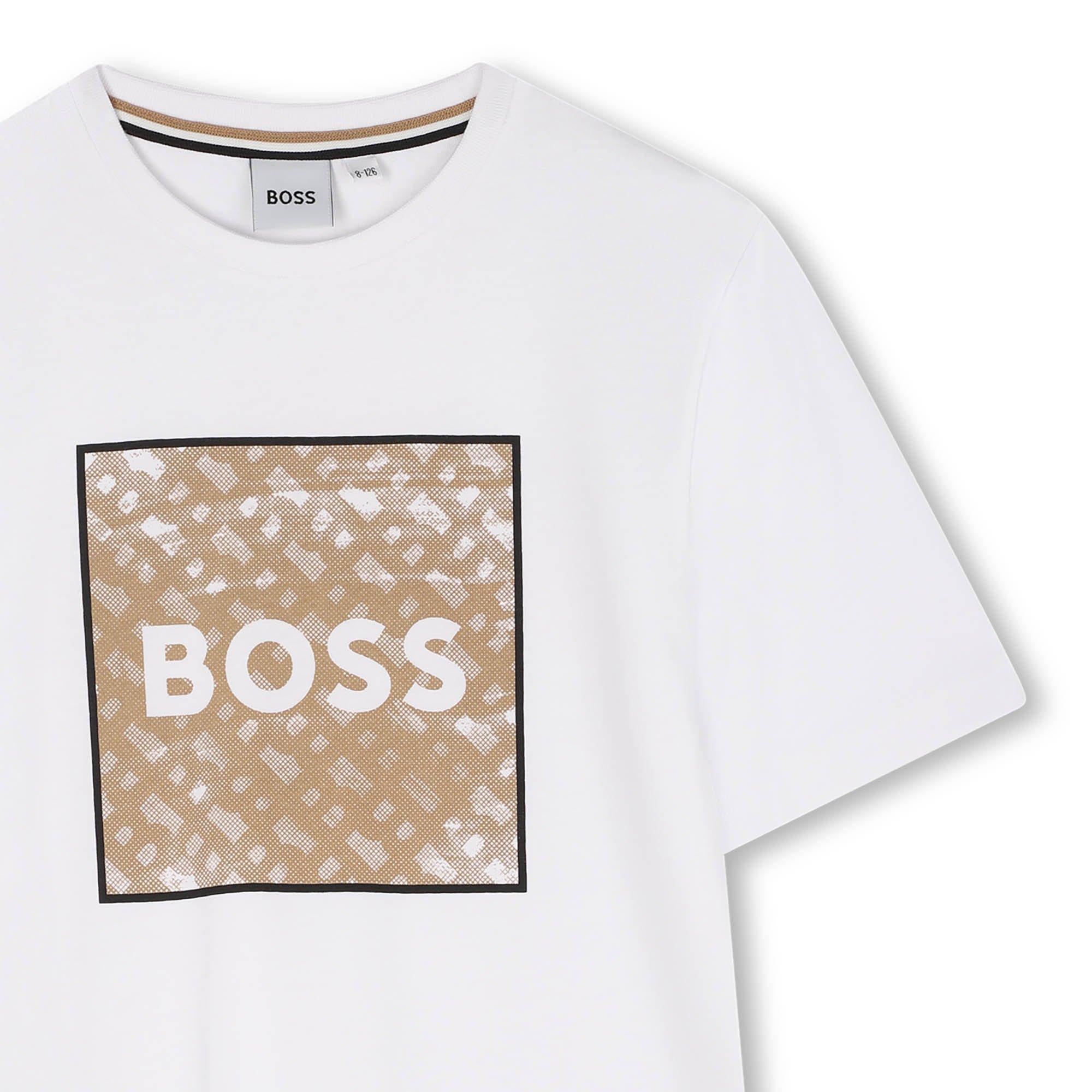 Weiß - Boss - Boss Monogram Tee In54 - 3