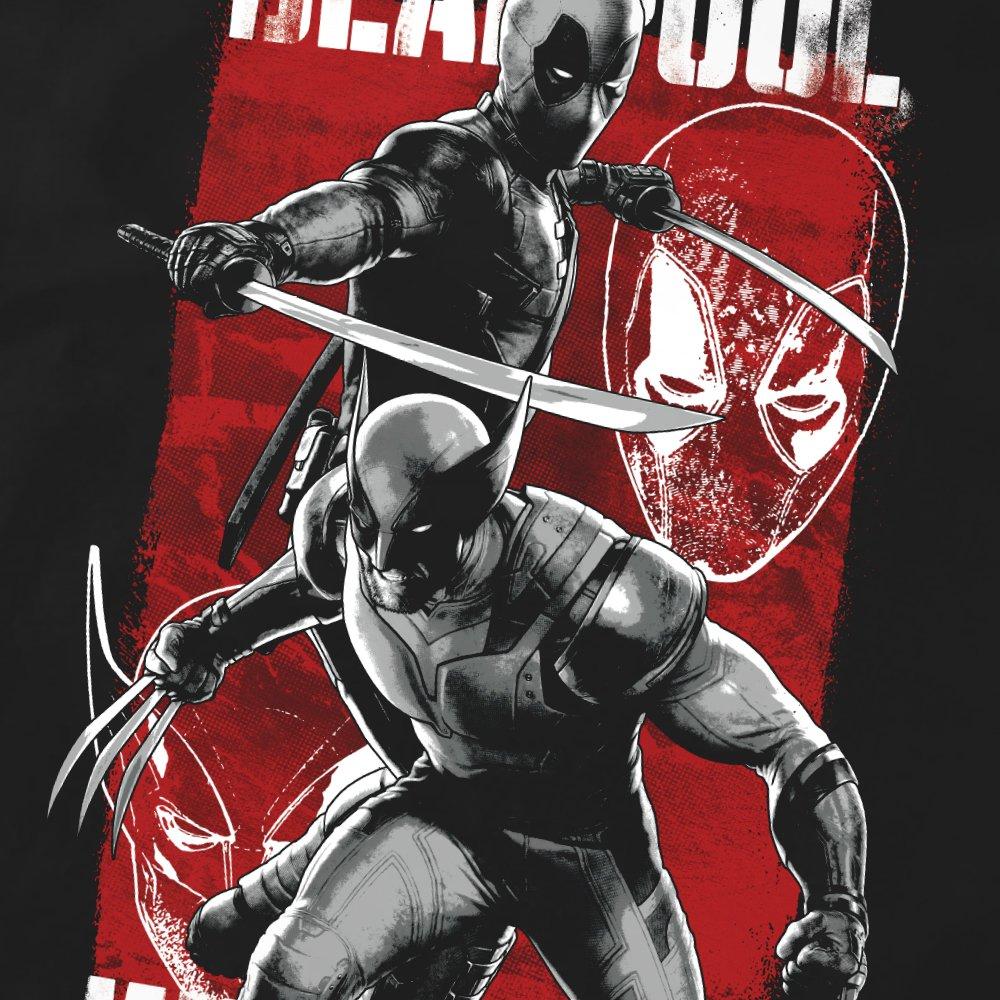 Black - Marvel - DEADPOOL & WOLVERINE FIGHT - 5
