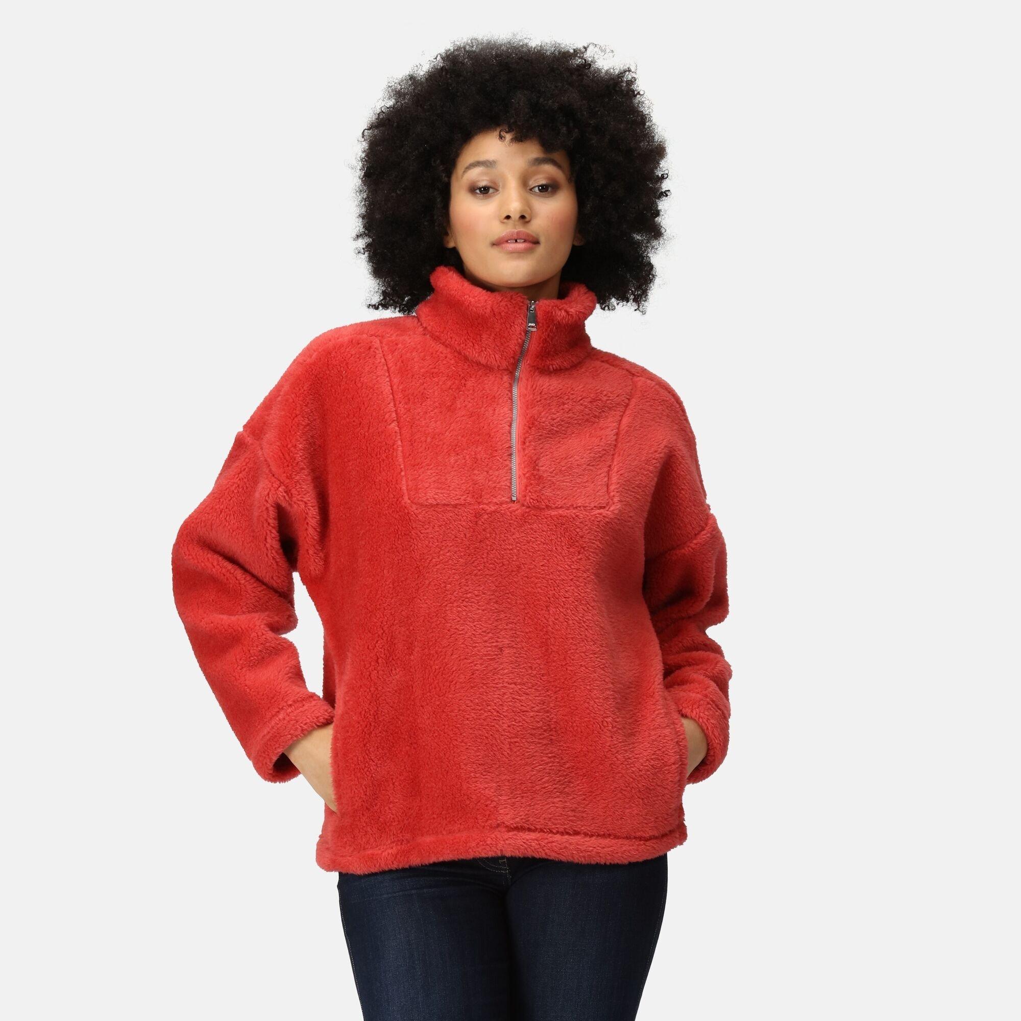 Mineral Red - Regatta - Zeeke Fluffy Fleece - 1