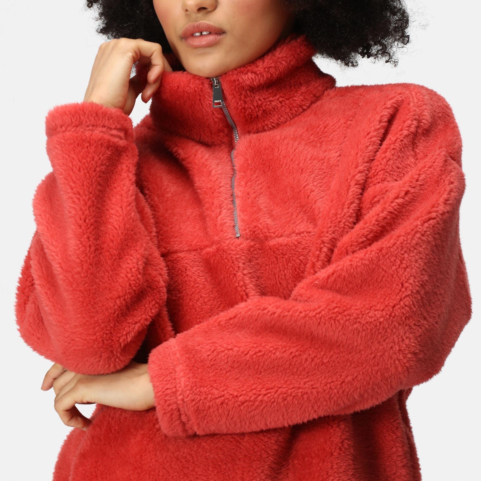 Mineral Red - Regatta - Zeeke Fluffy Fleece - 4