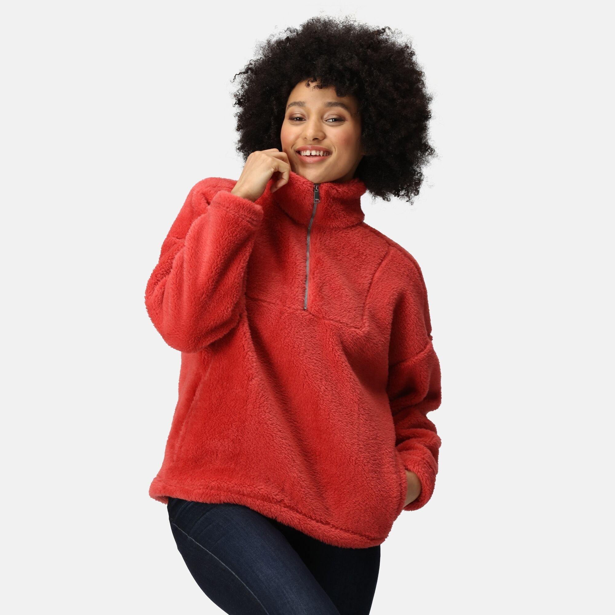 Mineral Red - Regatta - Zeeke Fluffy Fleece - 5