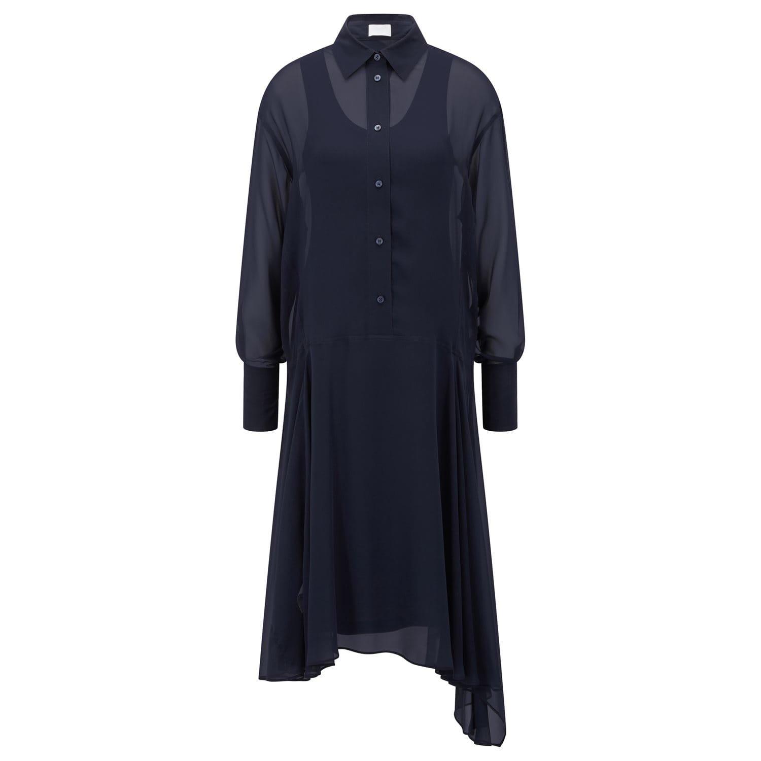 Navy - Boss - Dalvara Dress - 1