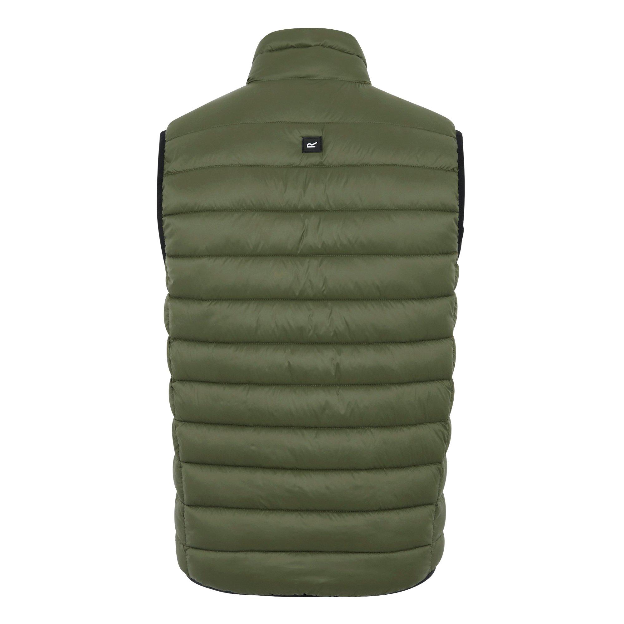 Olive Green - Regatta - Mens Marizion Insulated Bodywarmer - 6
