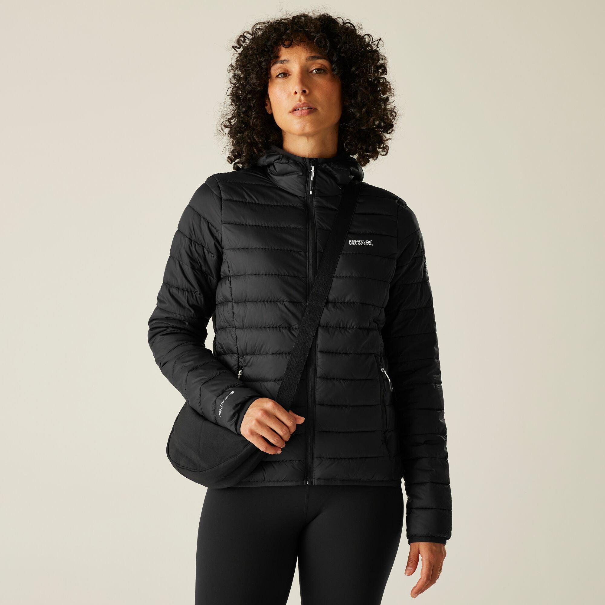 Black - Regatta - Women's Marizion Water Resistant Long Sleeve Quilted Jacket - 1