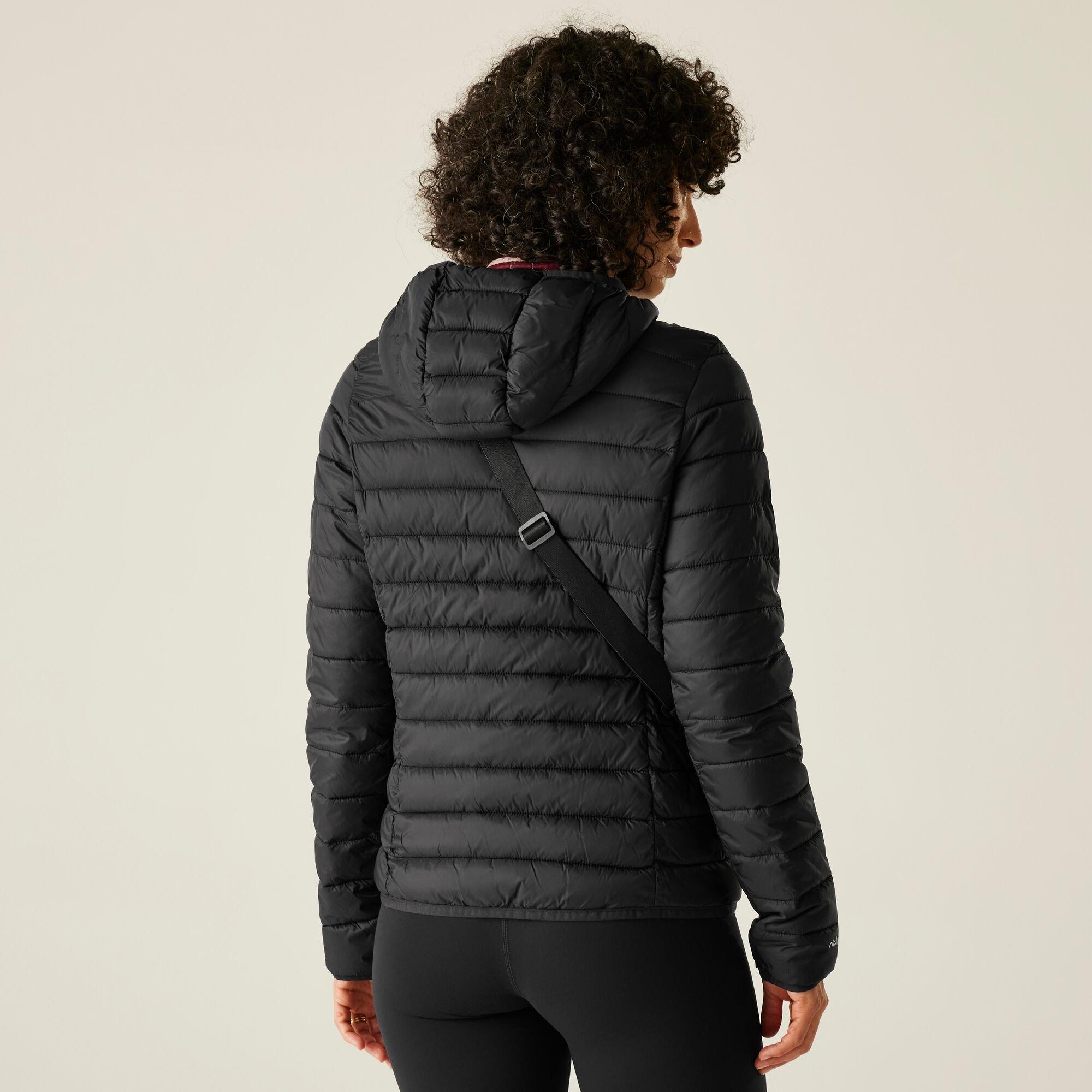 Black - Regatta - Women's Marizion Water Resistant Long Sleeve Quilted Jacket - 2