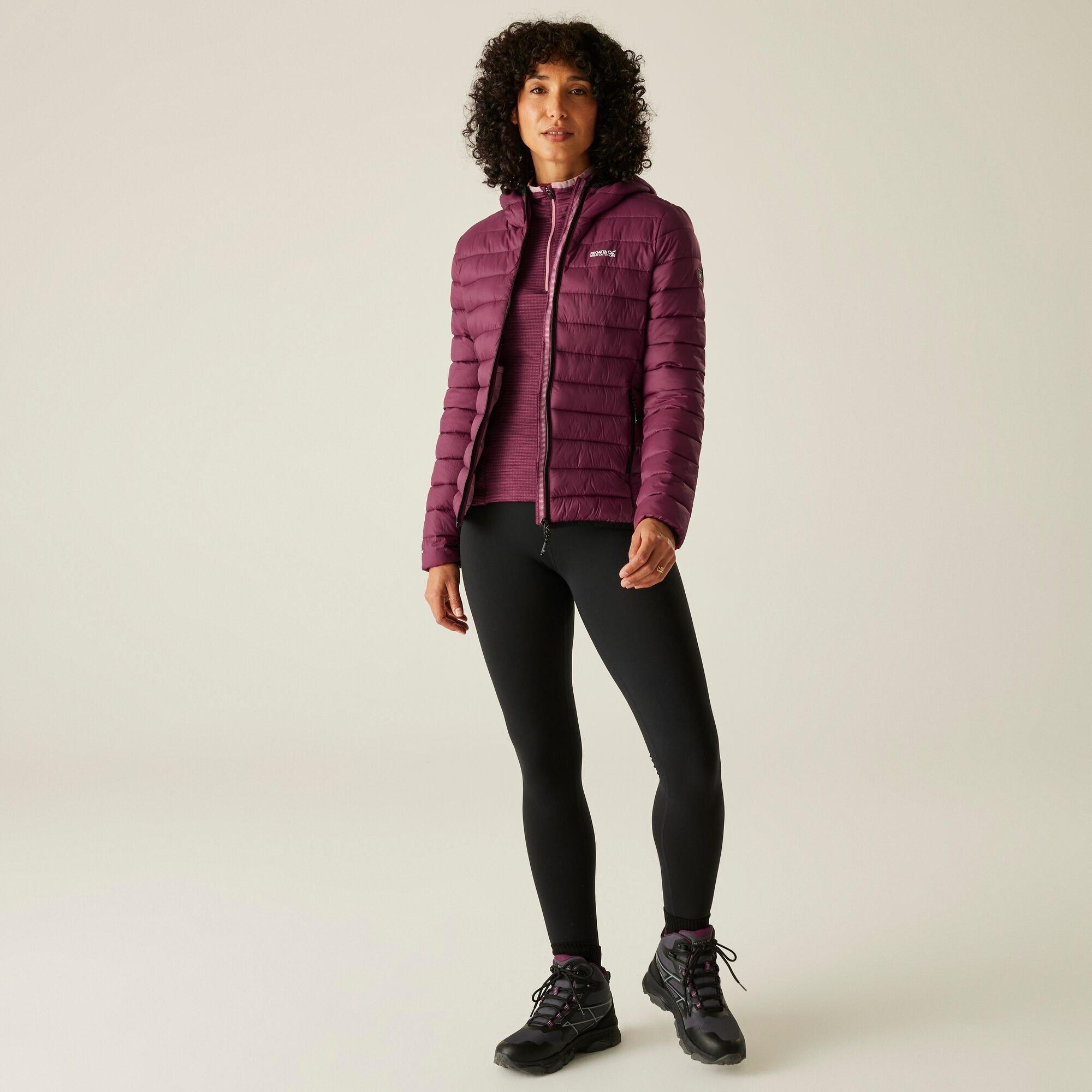 Dark Pimento - Regatta - Women's Marizion Water Resistant Long Sleeve Quilted Jacket - 3