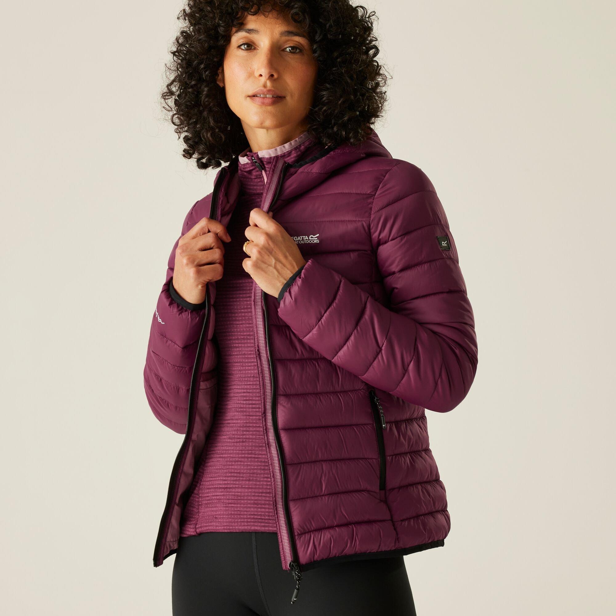 Dark Pimento - Regatta - Women's Marizion Water Resistant Long Sleeve Quilted Jacket - 6