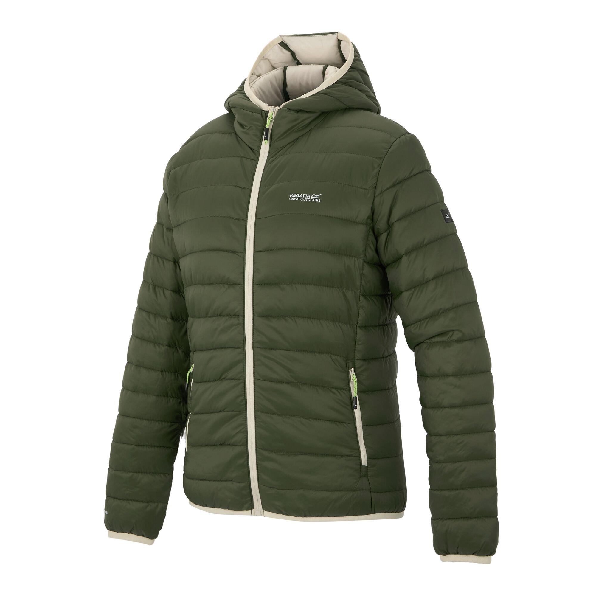 Olive Night(Lig - Regatta - Womens Marizion Hooded Insulated Jacket - 11