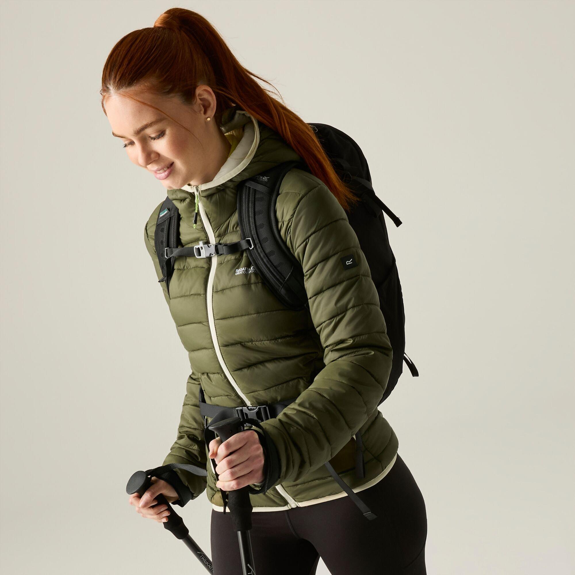Olive Night(Lig - Regatta - Womens Marizion Hooded Insulated Jacket - 7