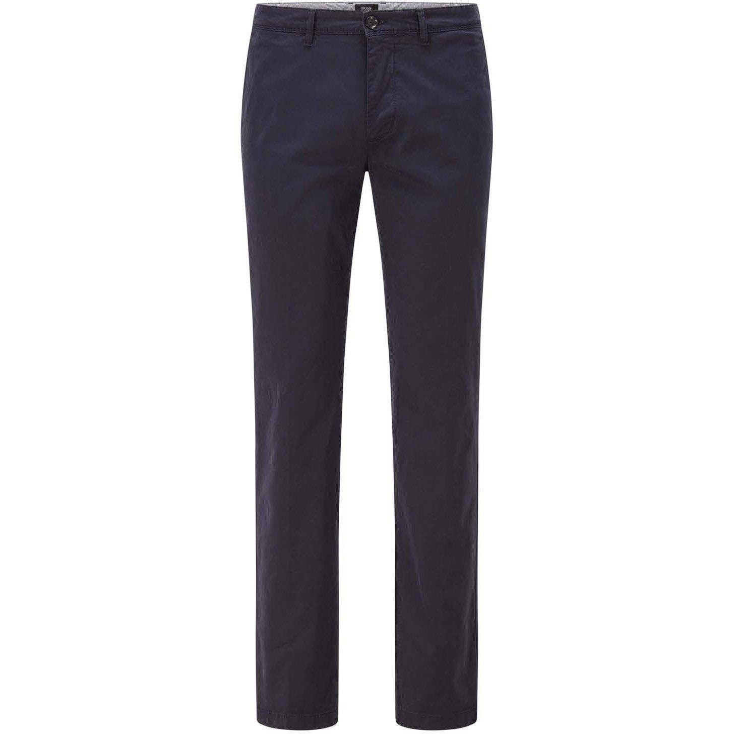 Dark Blue - Boss - Crigan2 Trousers - 1