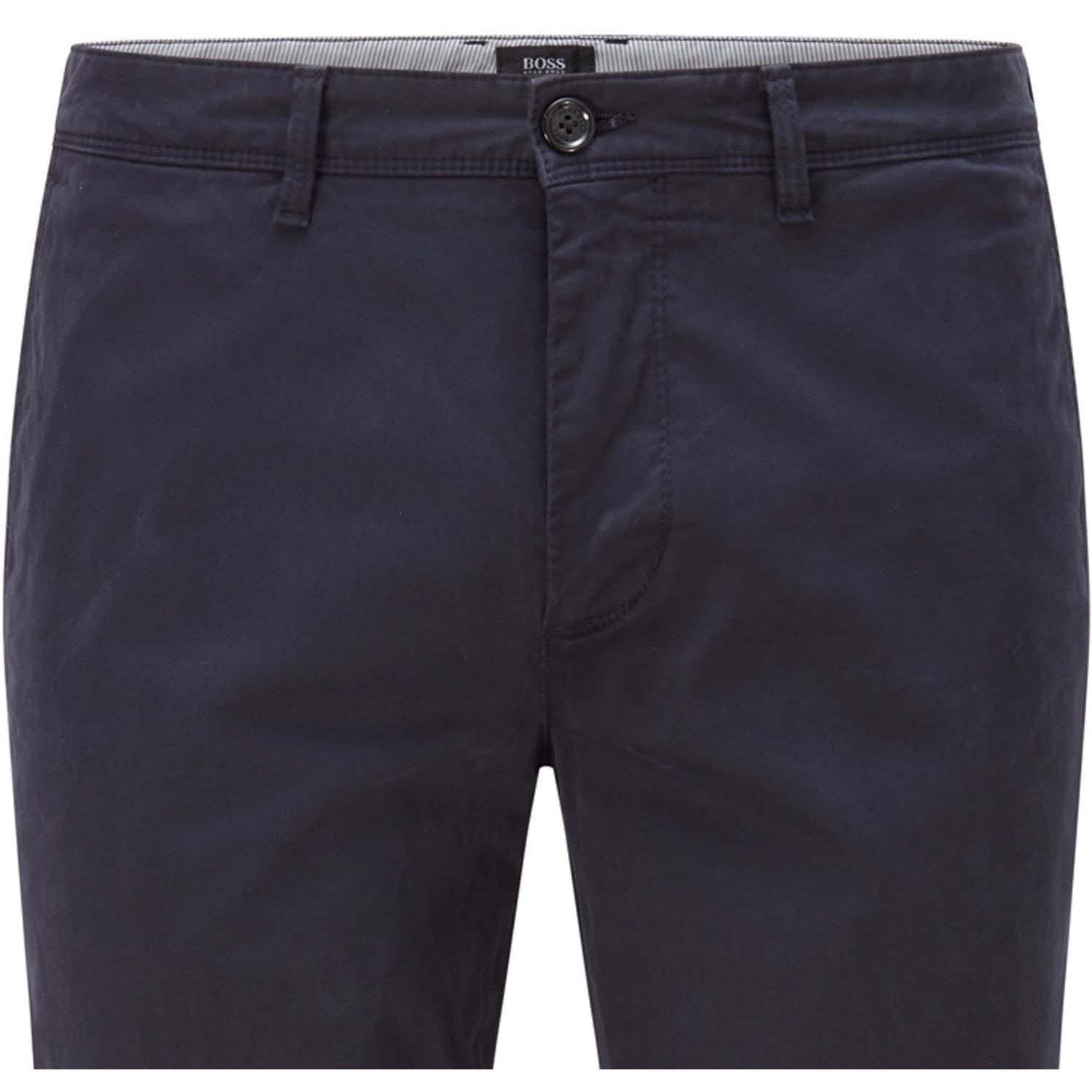 Dark Blue - Boss - Crigan2 Trousers - 2