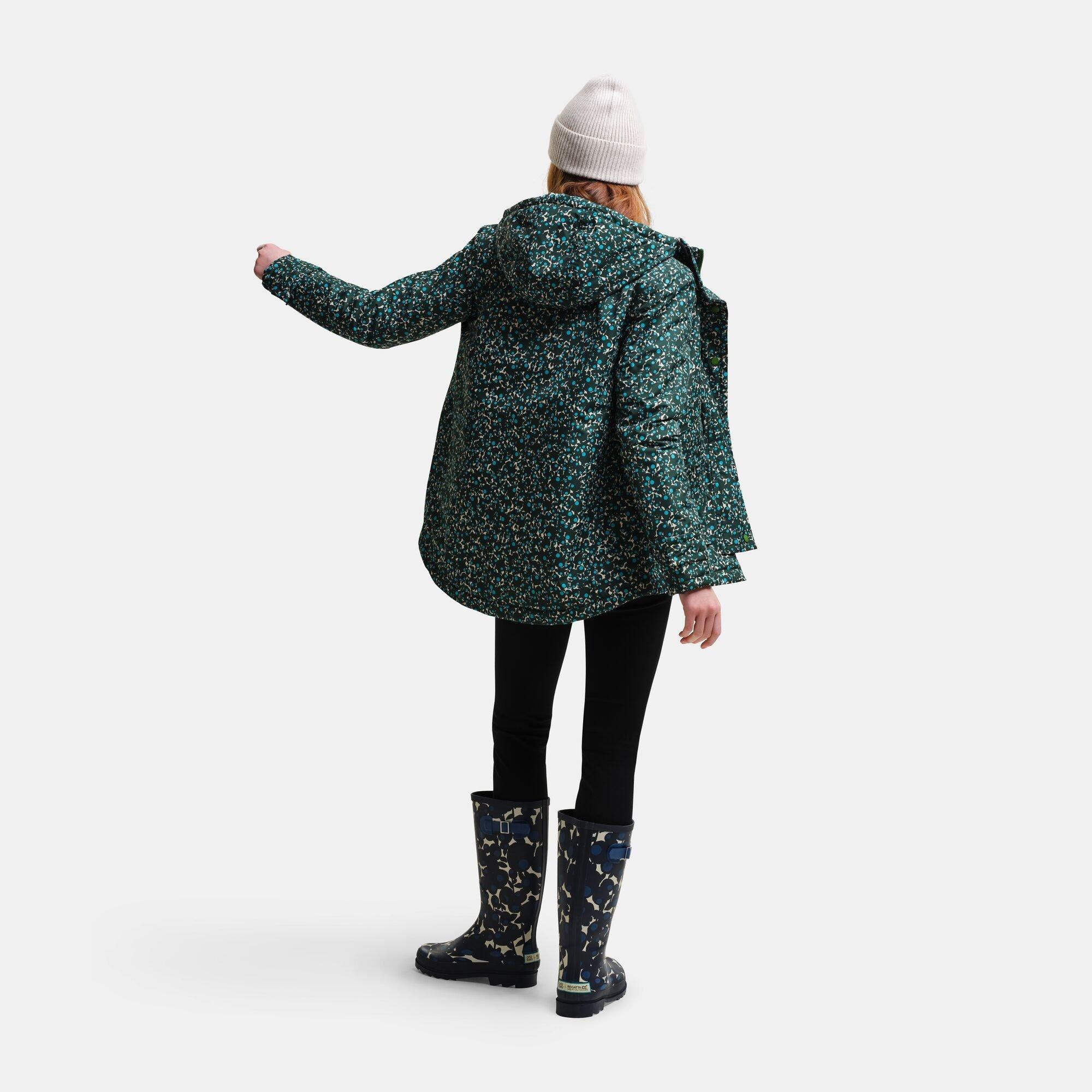 Berry Bubble Ja - Regatta - Orla Kiely Swing Waterproof Jacket - 3