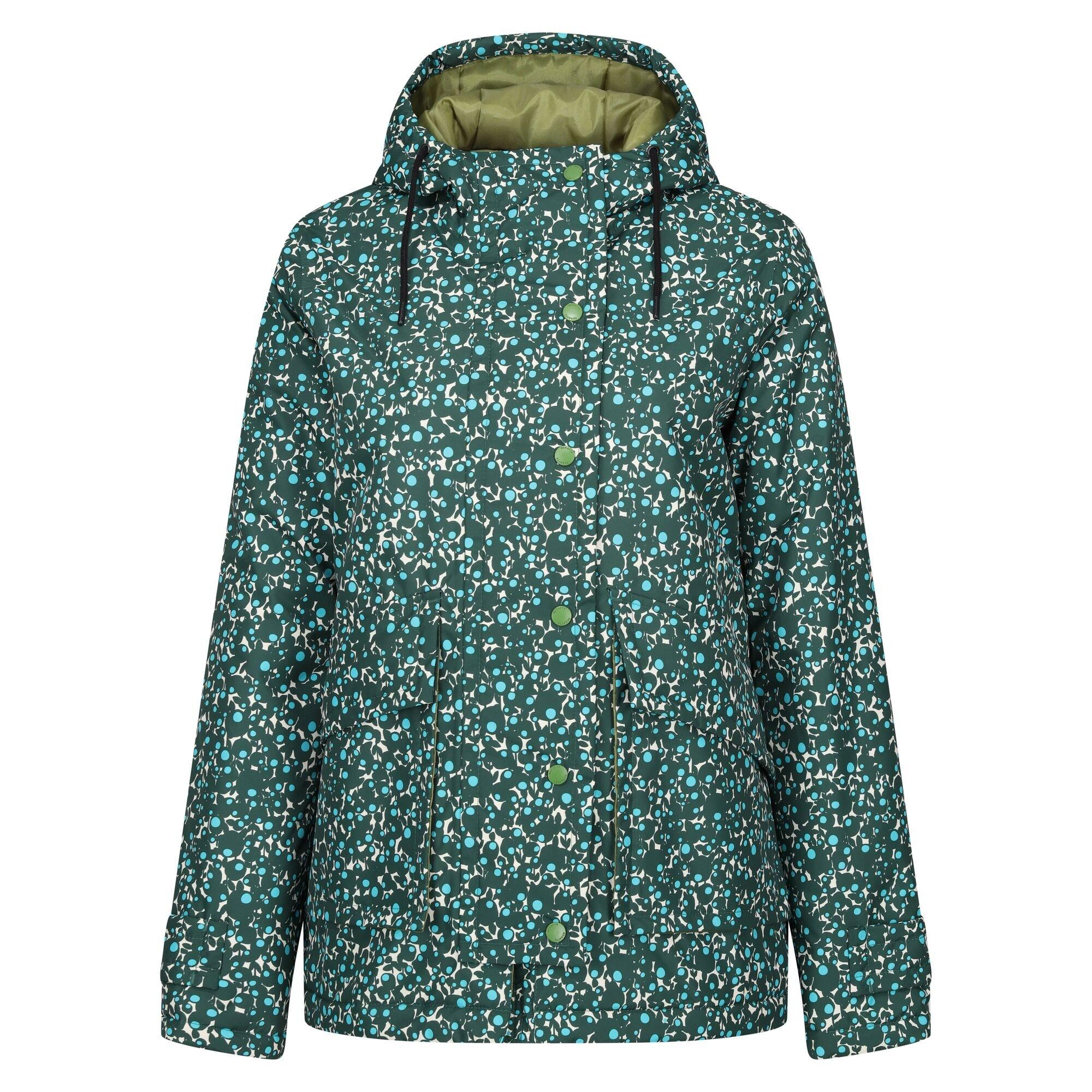 Berry Bubble Ja - Regatta - Orla Kiely Swing Waterproof Jacket - 5