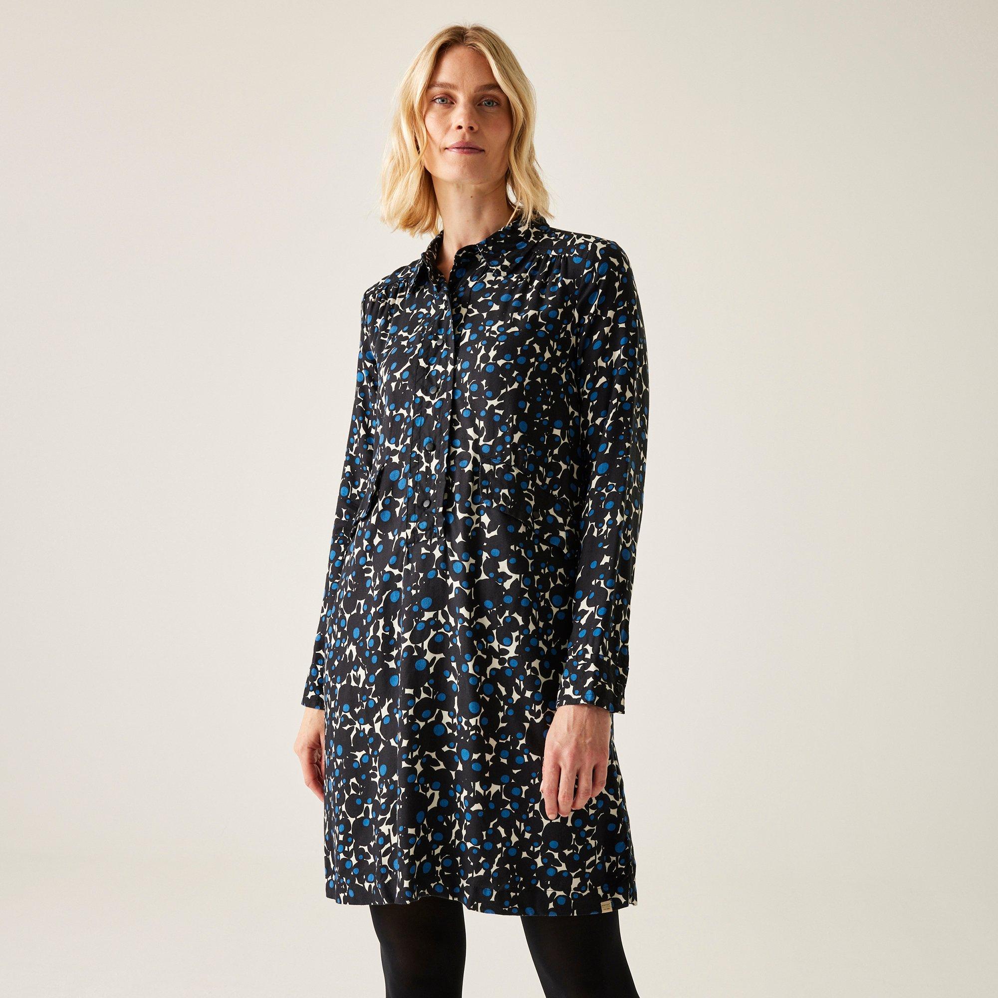 Regatta Women's Orla Kiely Printed Dress - Berry Bubble Bl - 14