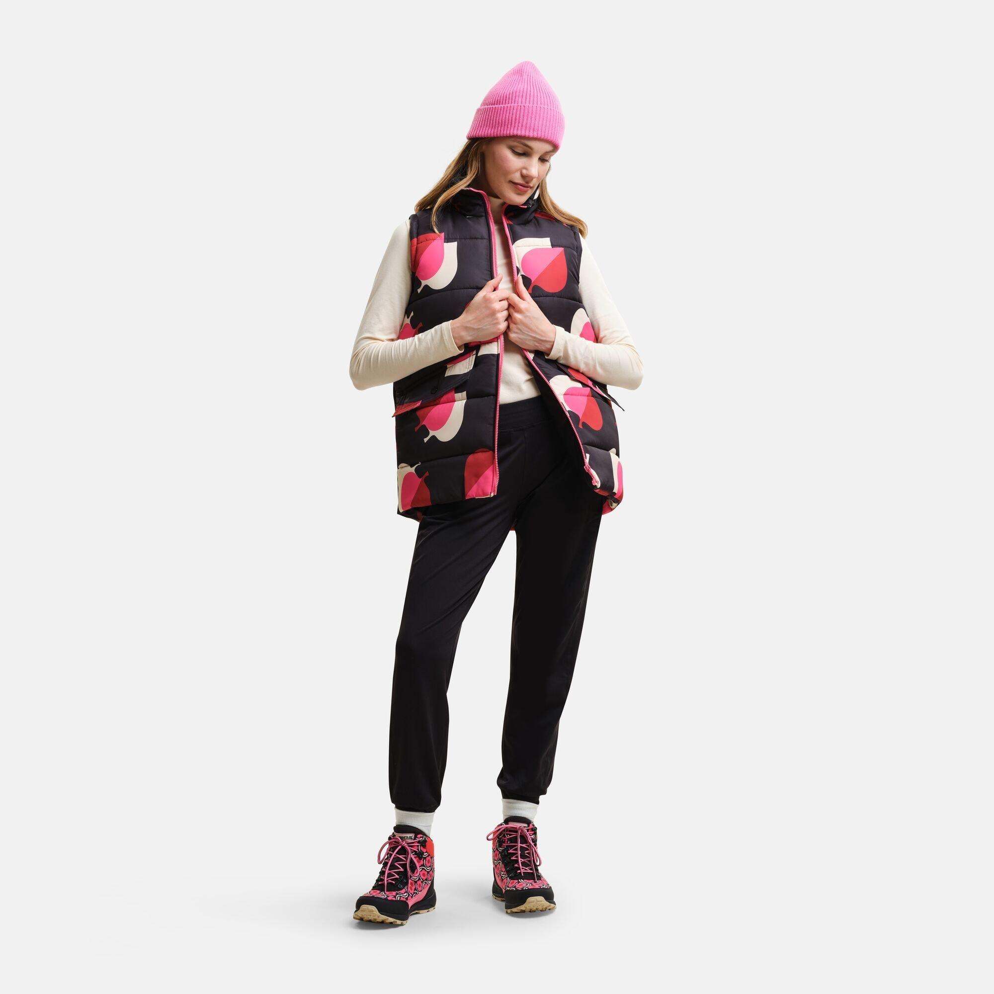 Regatta Women's Orla Kiely Bodywarmer - Shadow Elm Pink - 10
