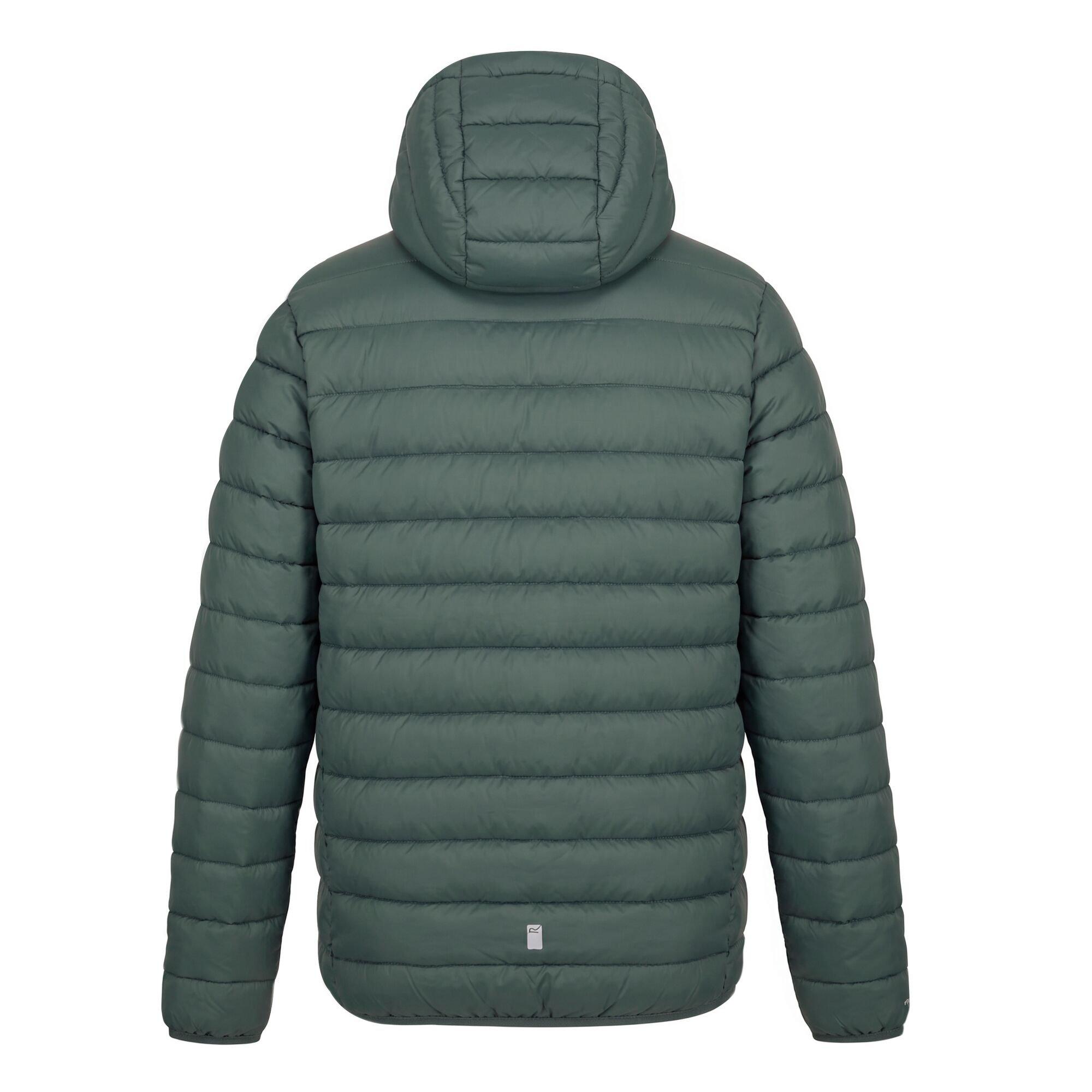 Dark Forest Gre - Regatta - Kids Marizion Hooded Insulated Jacket - 11