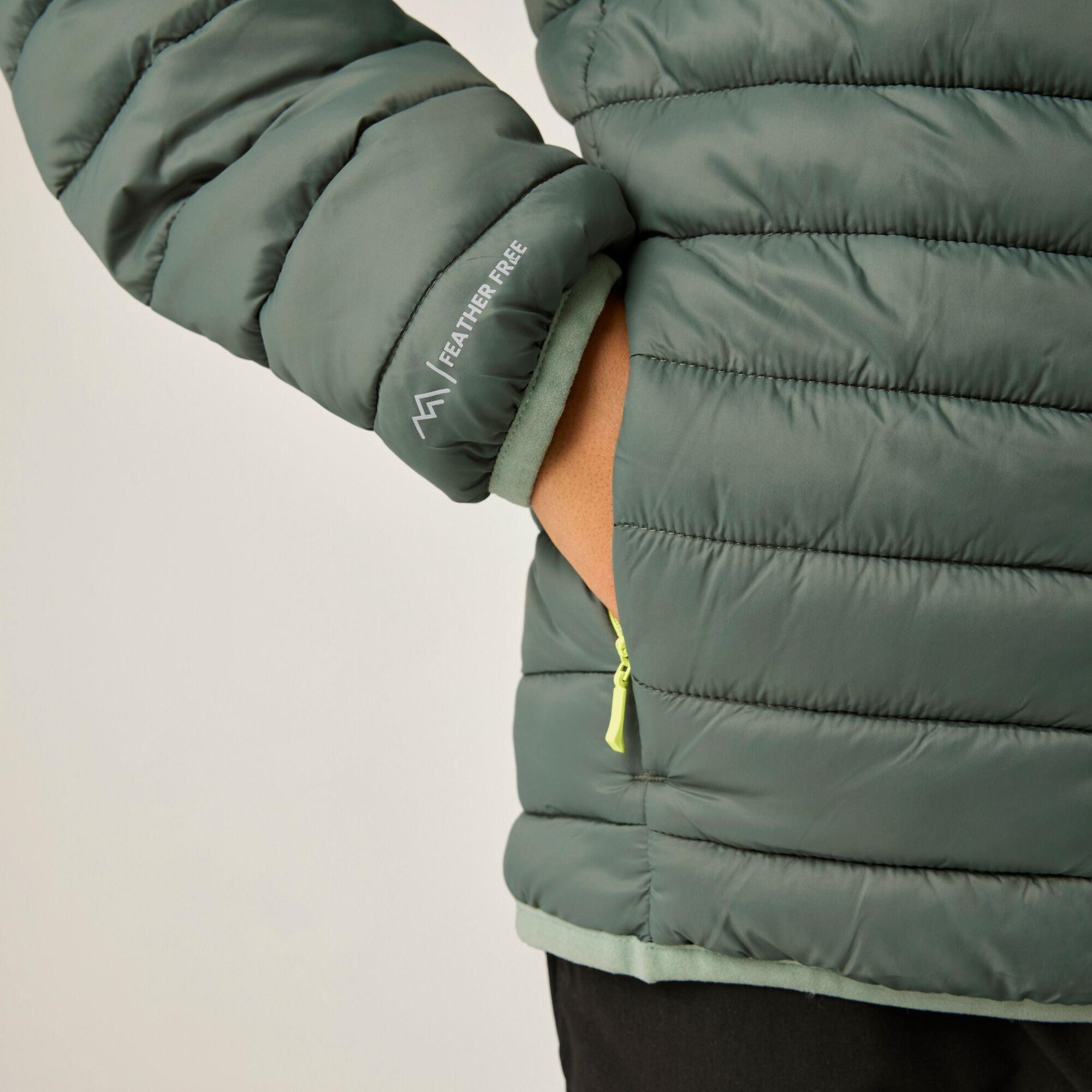 Dark Forest Gre - Regatta - Kids Marizion Hooded Insulated Jacket - 7