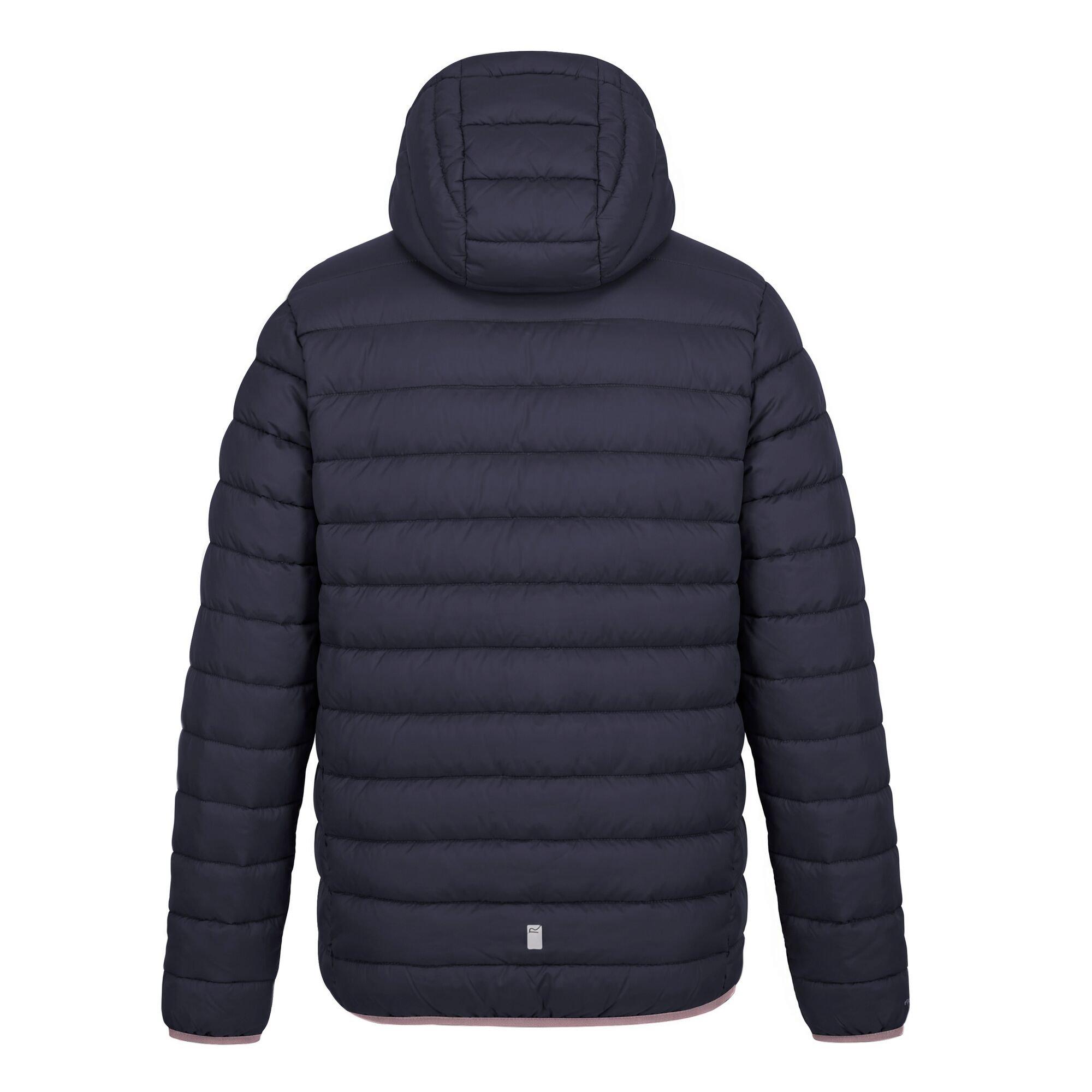 Navy(Powder Lil - Regatta - Kids Marizion Hooded Insulated Jacket - 9