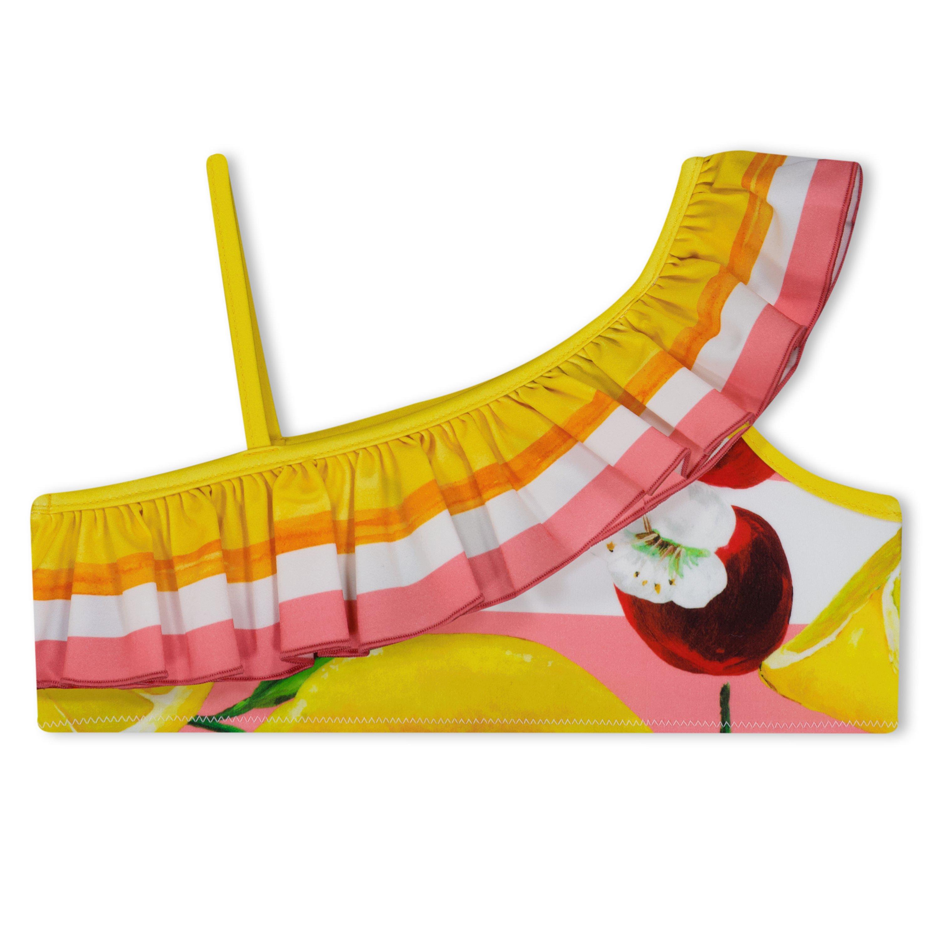 Multi H25AL - Dolce and Gabbana - Kids' Frilled Floral Bikini Set - 5