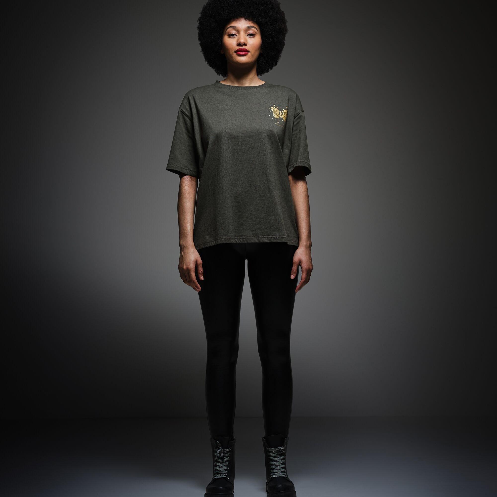 Regatta Women's Christian Lacroix Bellegard Tee - Dark Khaki - 14