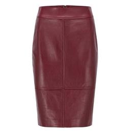 Boss Selrita5 Leather Skirt