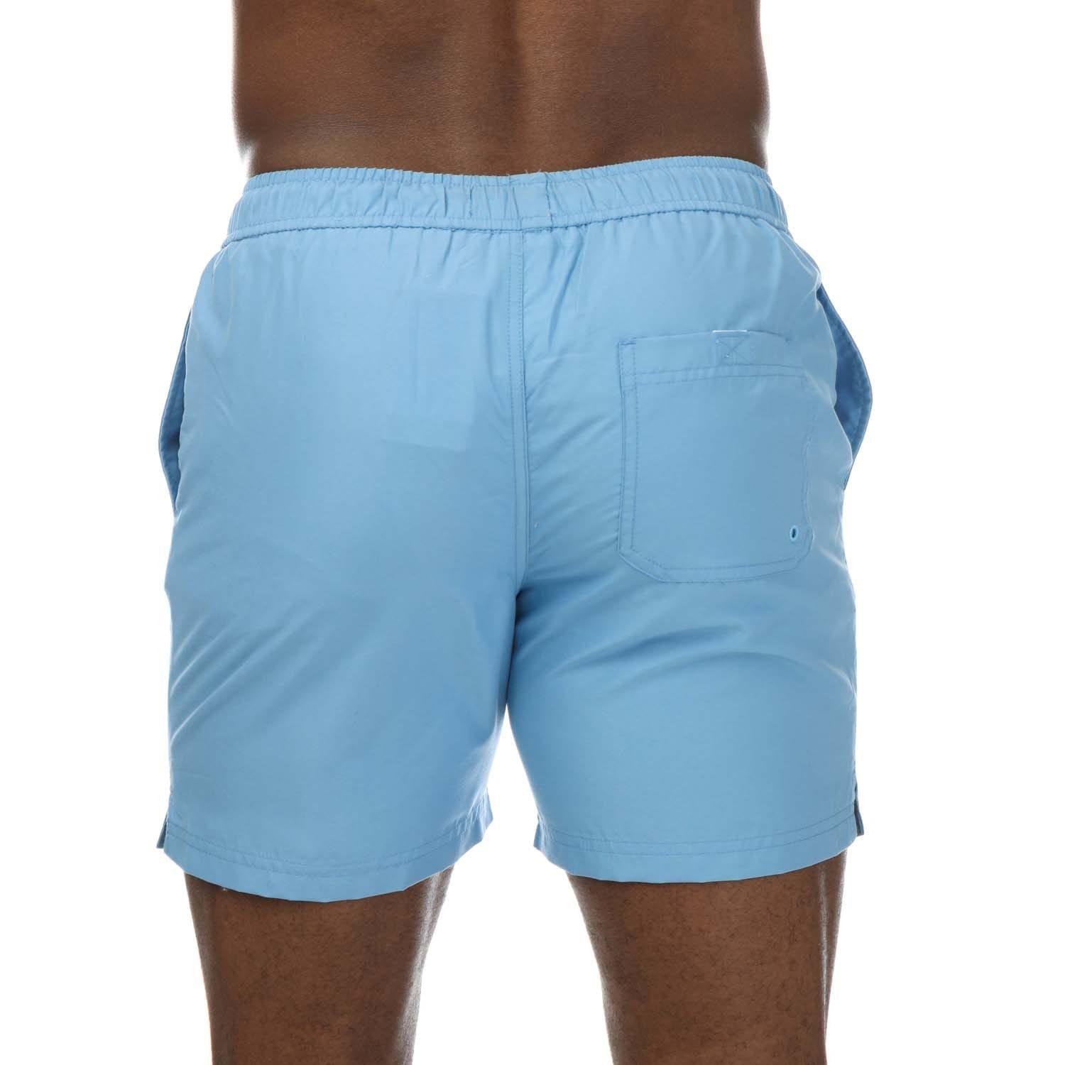Blue - Farah - Owen Plain Swim Short - 2