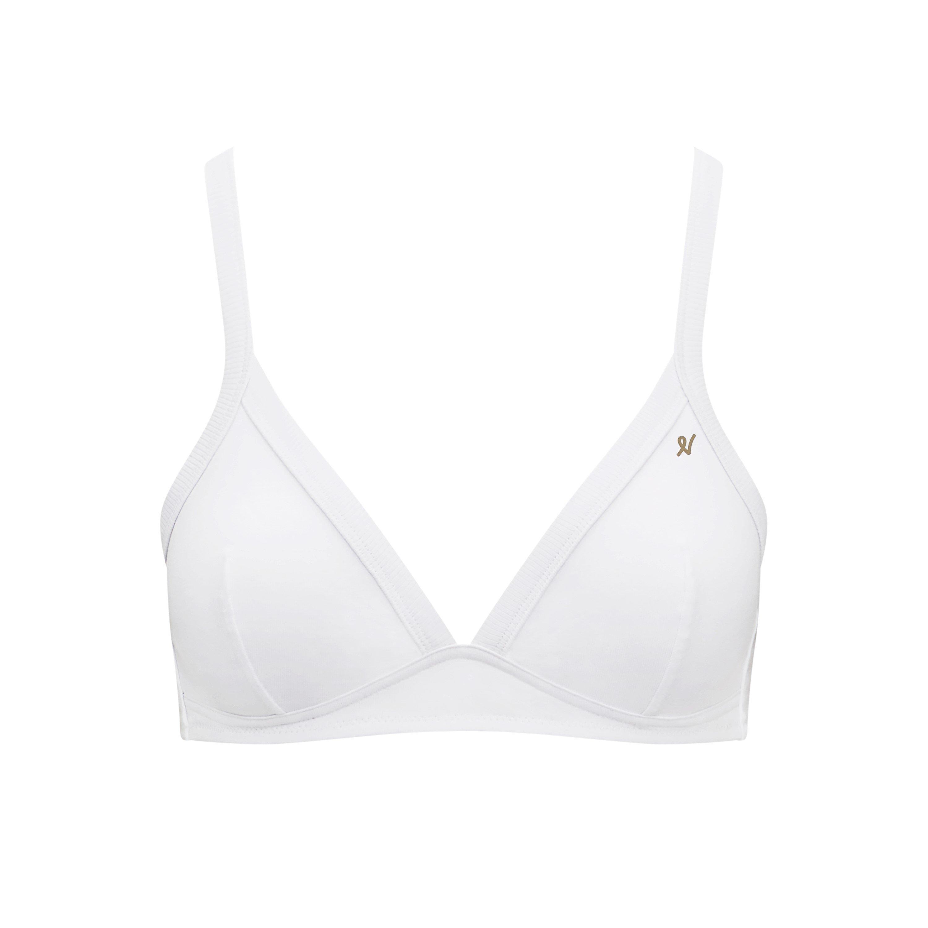 White - Nudea - EASY DOES IT BRALETTE ORGANIC COTTON - 5