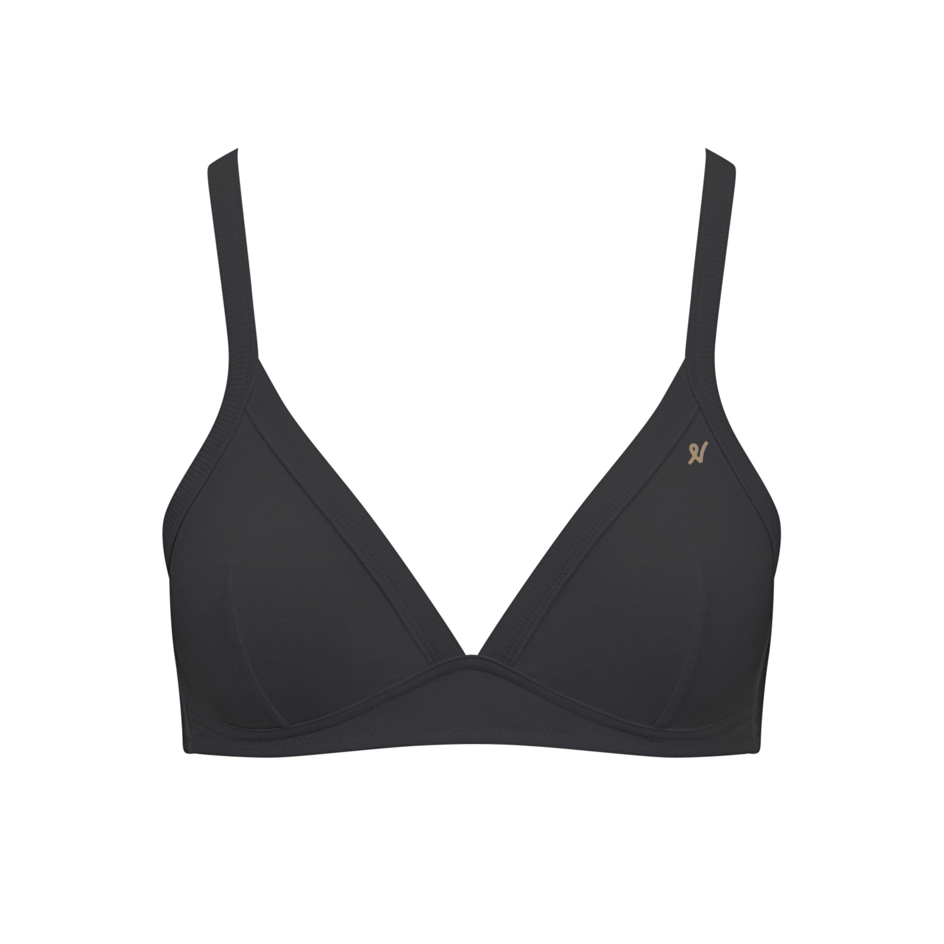 Black - Nudea - EASY DOES IT BRALETTE ORGANIC COTTON - 5