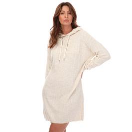 Only Tessa Carey Knitted Hoody Dress