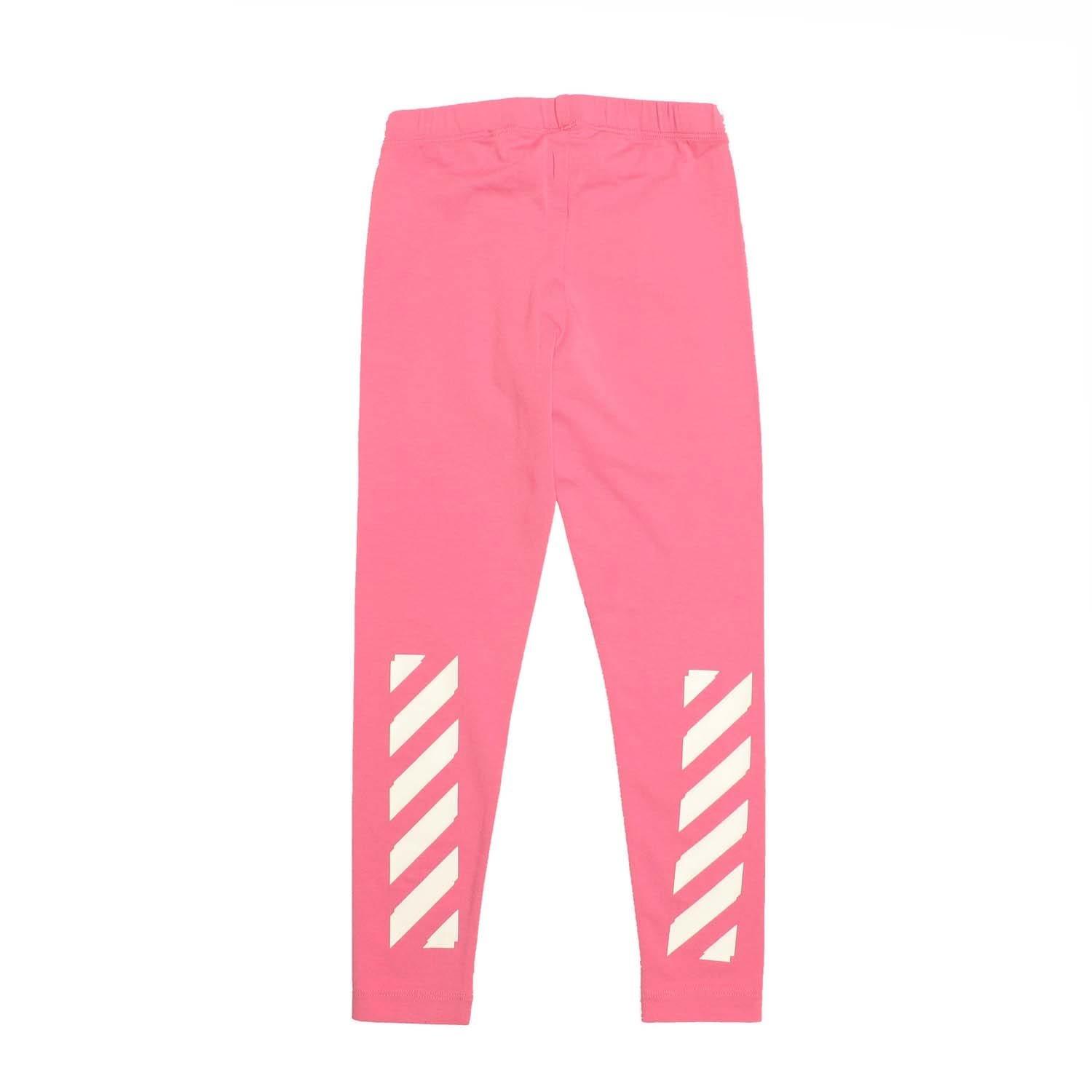 Pink White - Off White - Rubber Arrow Leggings - 2