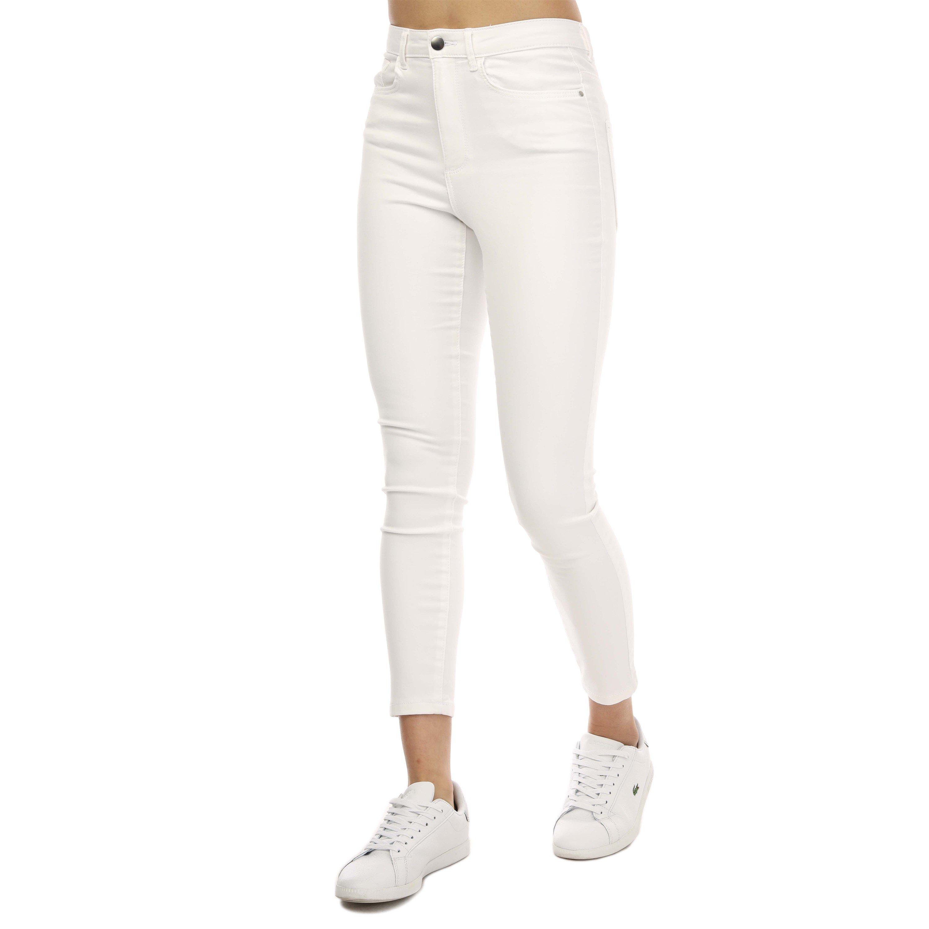 White - Vero Moda - Sophia High Waist Skinny Jeans - 1