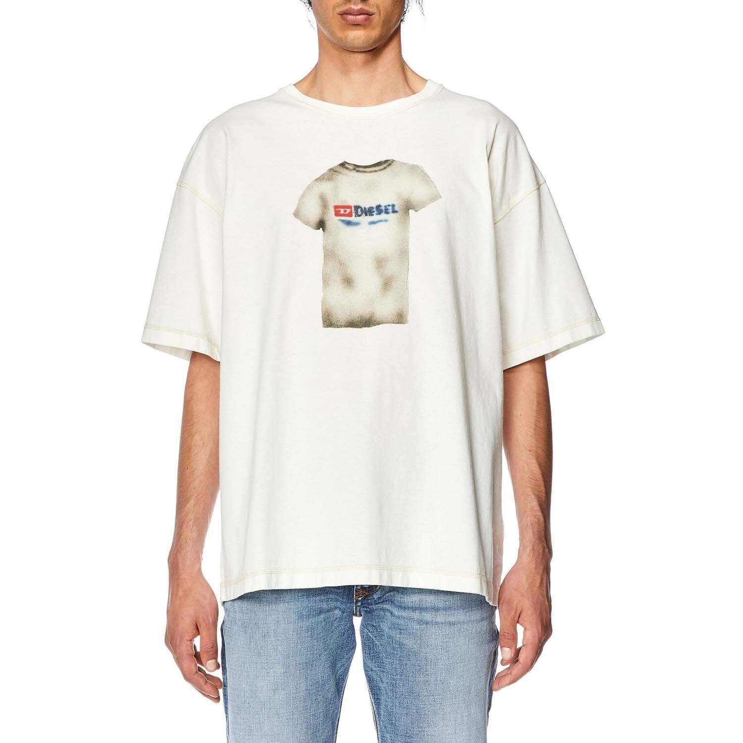 White - Diesel - T-Boxt-N12 T-Shirt - 1