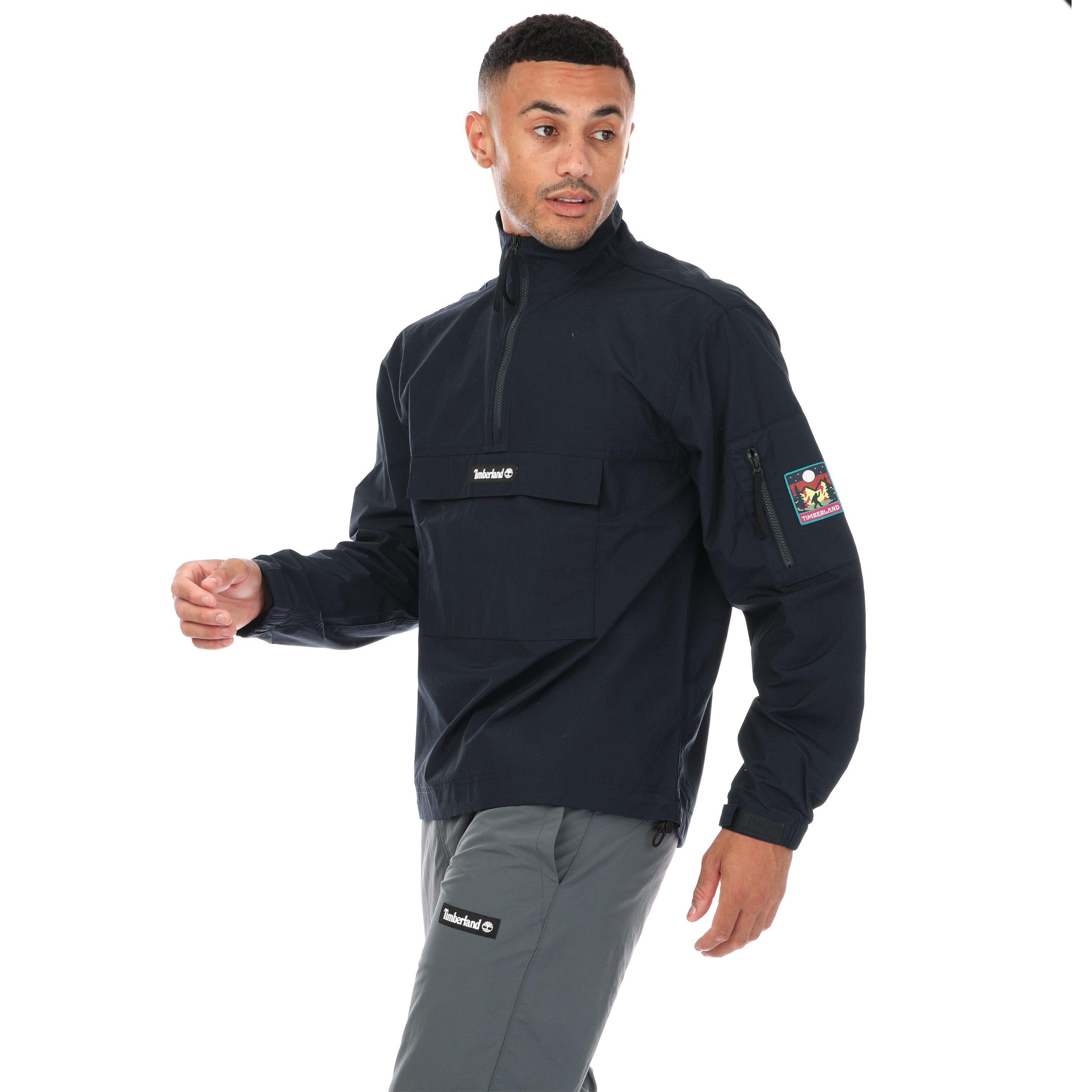 Navy - Timberland - Hiking Anorak Jacket - 1