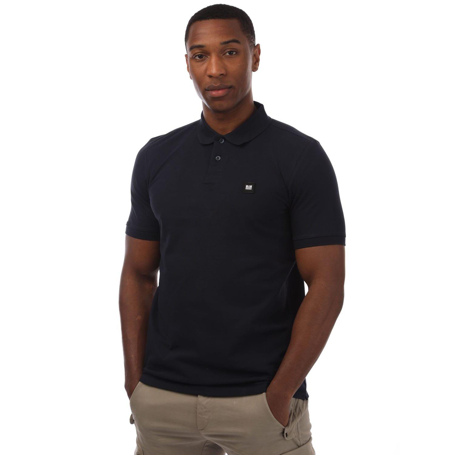 Navy - Weekend Offender - Barnum Polo Shirt - 1