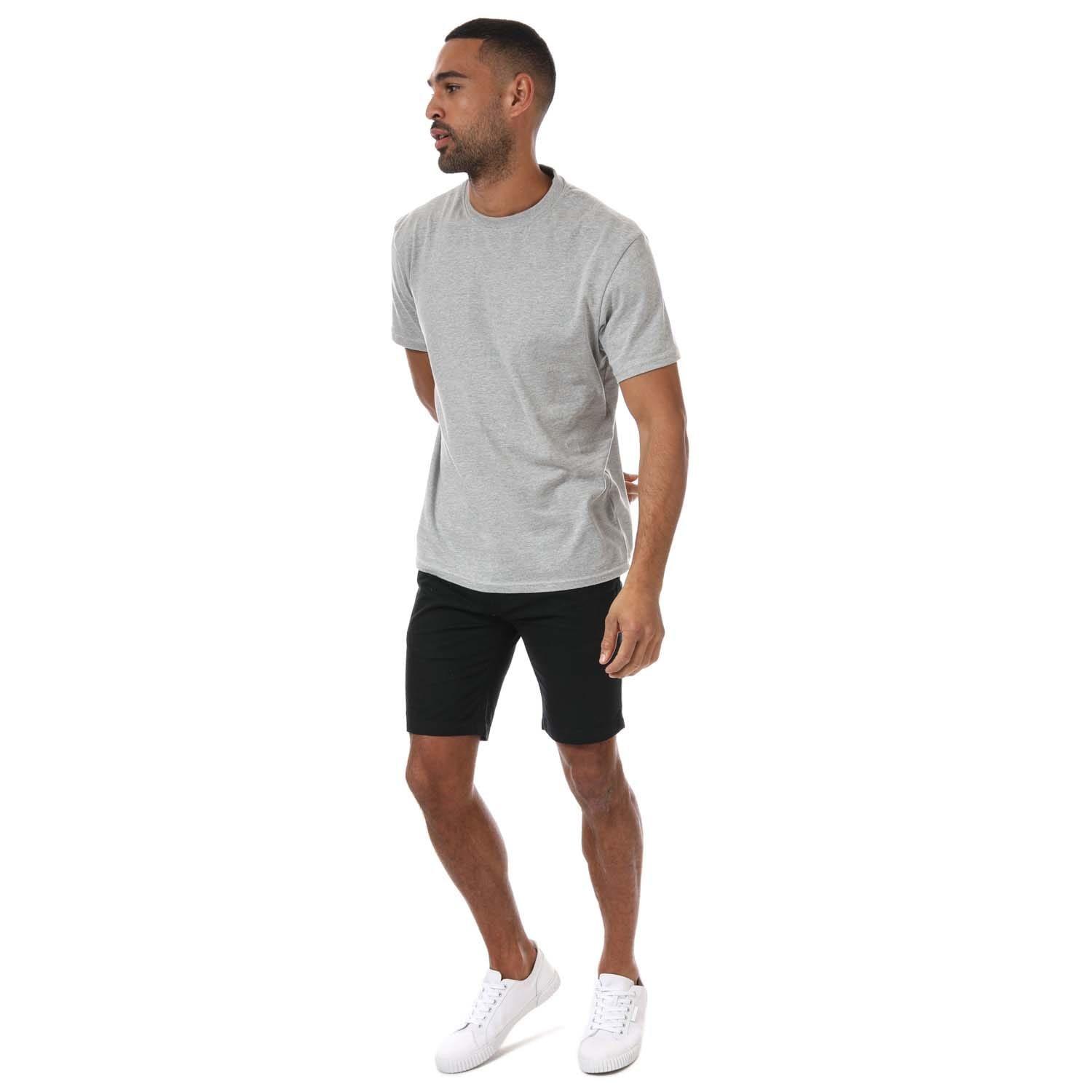 Black - Weekend Offender - Dillenger Cotton Twill Chino Shorts - 3