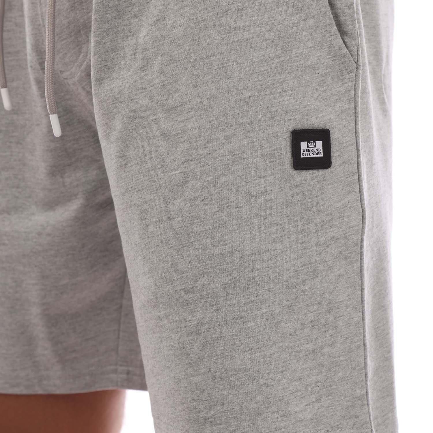 Grey Marl - Weekend Offender - Scandium Jog Shorts - 3