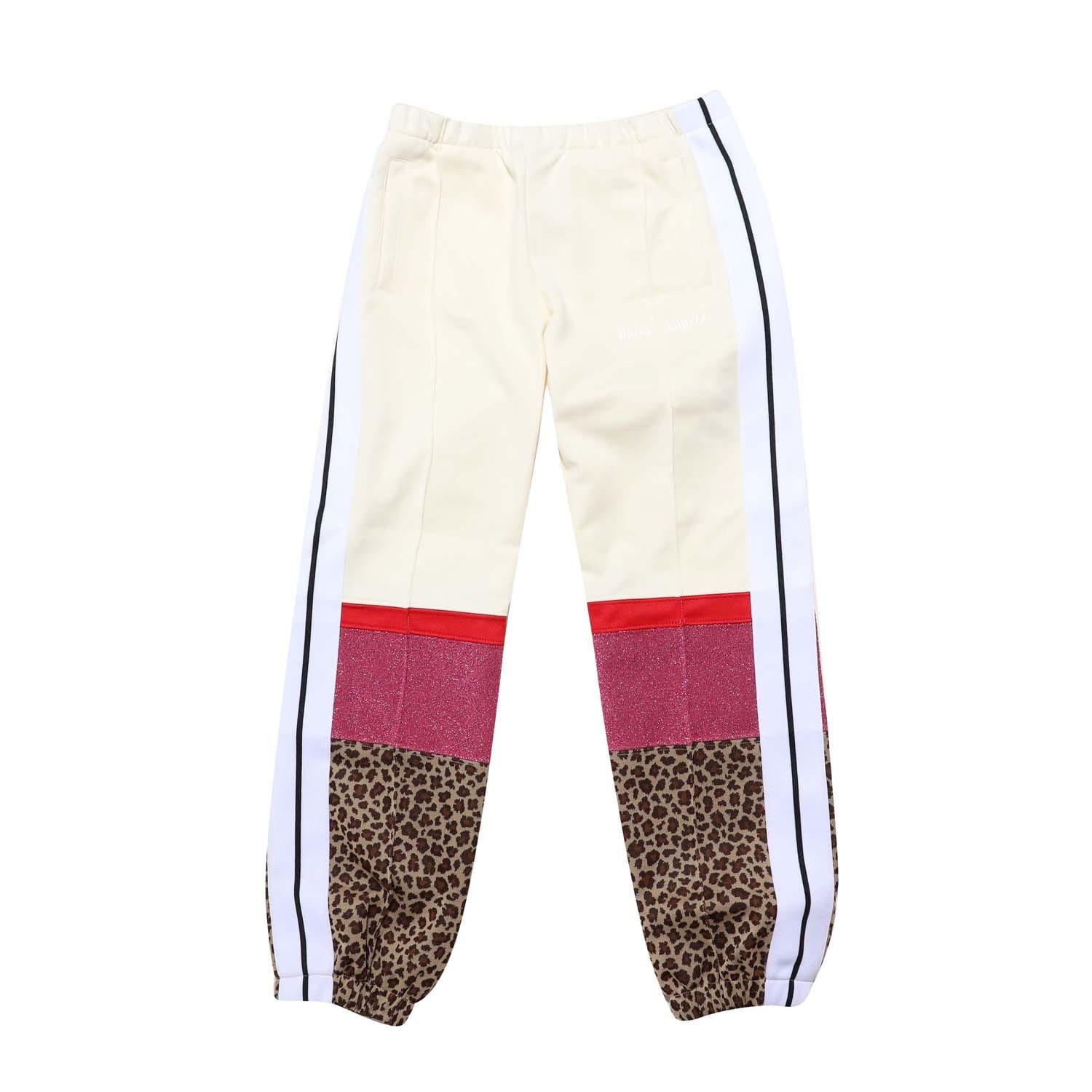 White - Palm Angels - Animalier Track Pants - 1