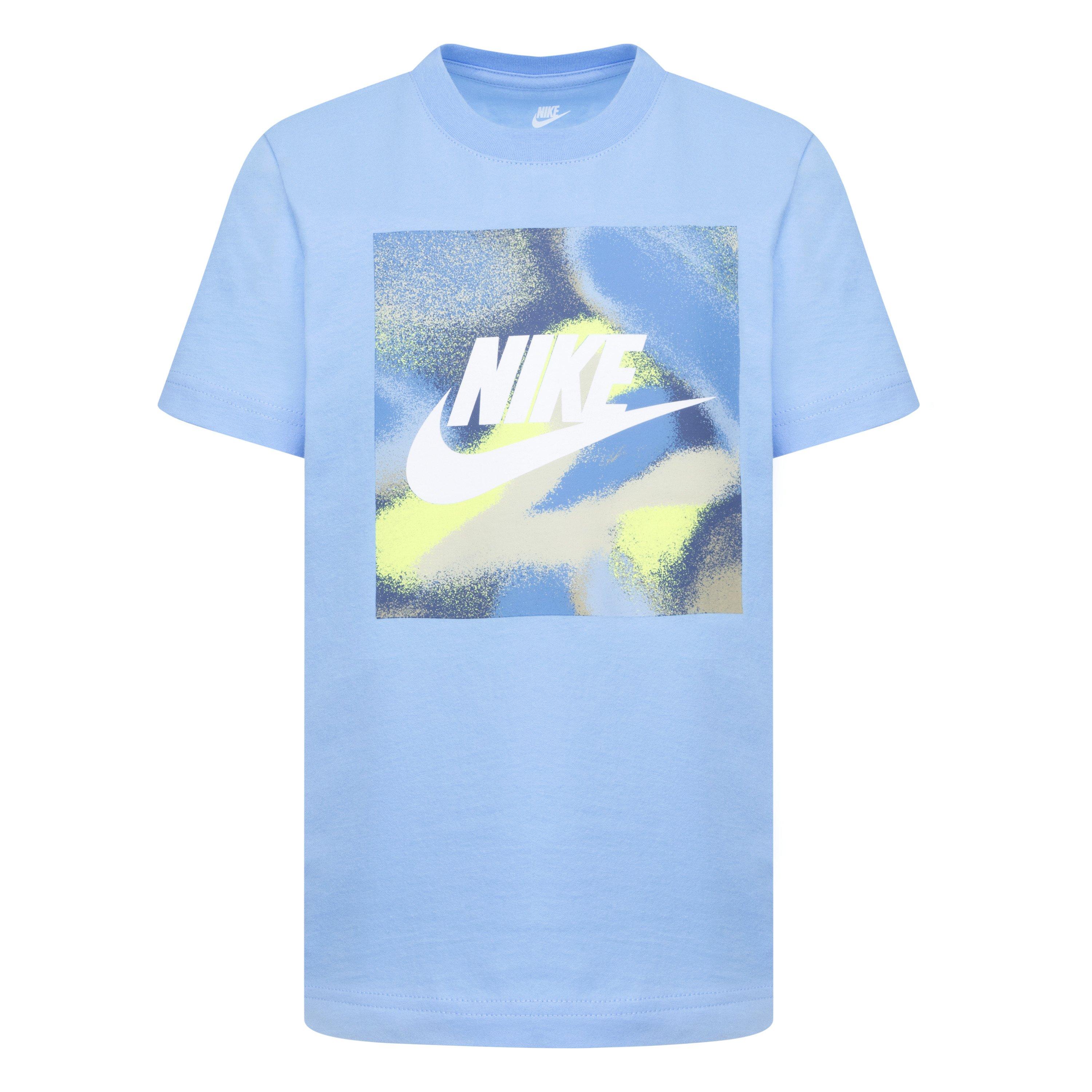 Psychic Blue - Nike - Unisex Kids' Club Express Short Sleeve T-Shirt - 1