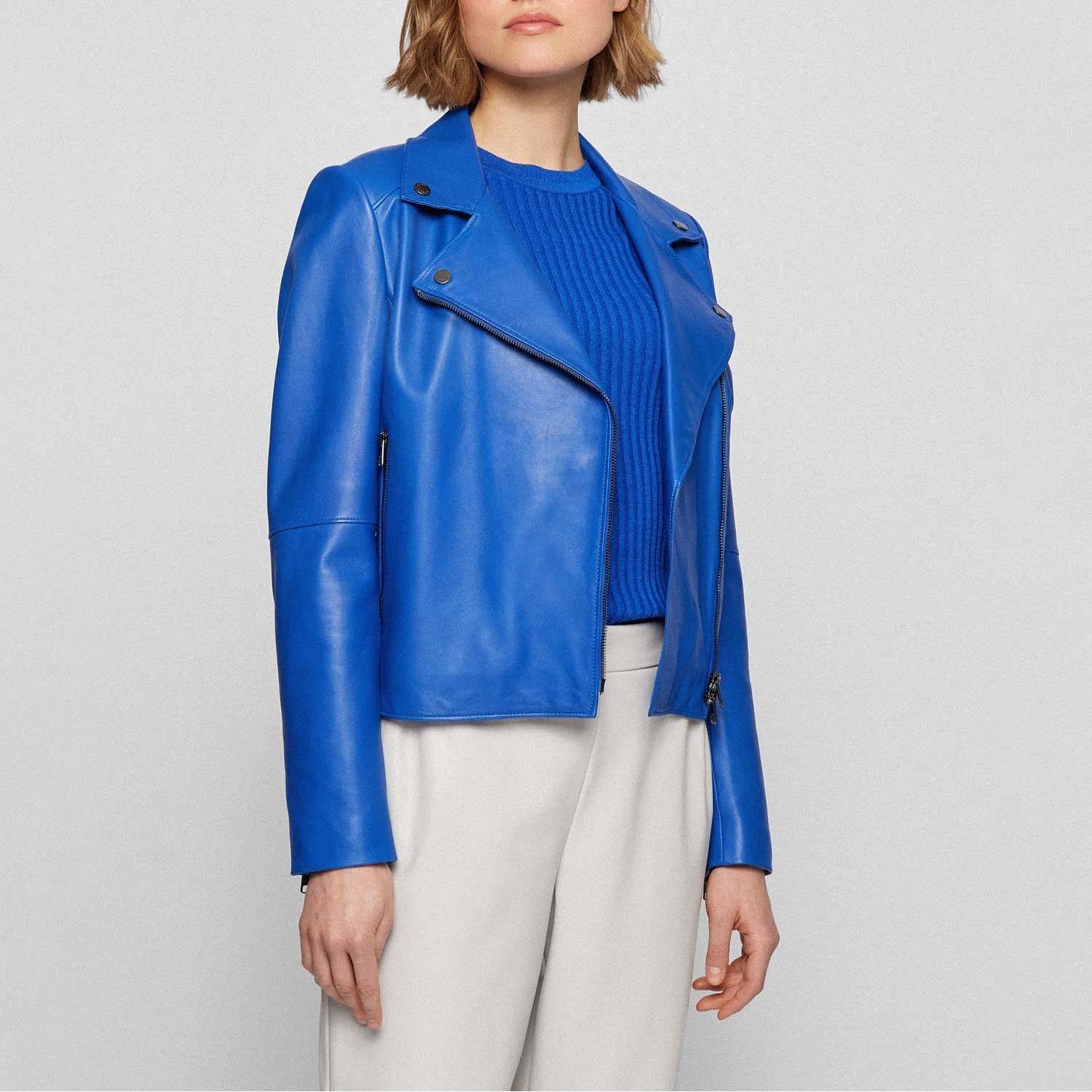 Boss C_Saleli Leather Jacket