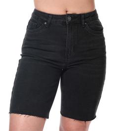 Vero Moda Brenda High Rise Long Denim Shorts