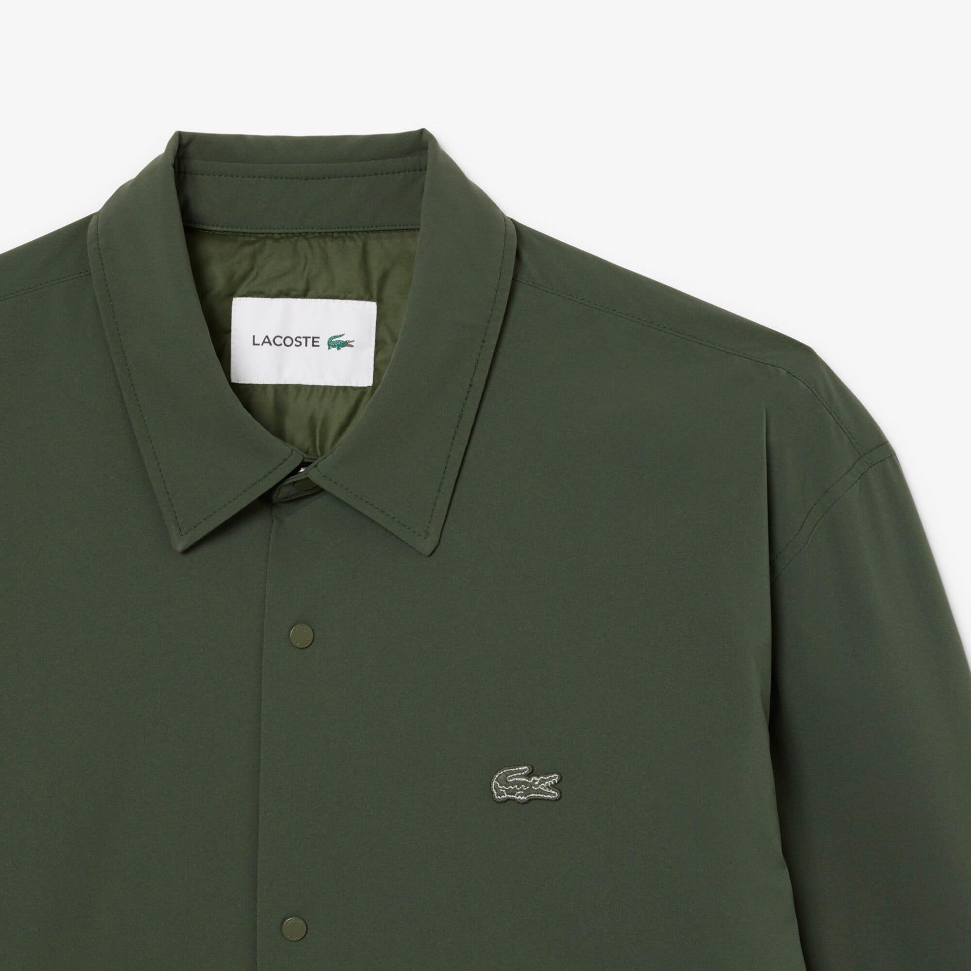 Green - Lacoste - Quilted Water-Repellent Overshirt - 2