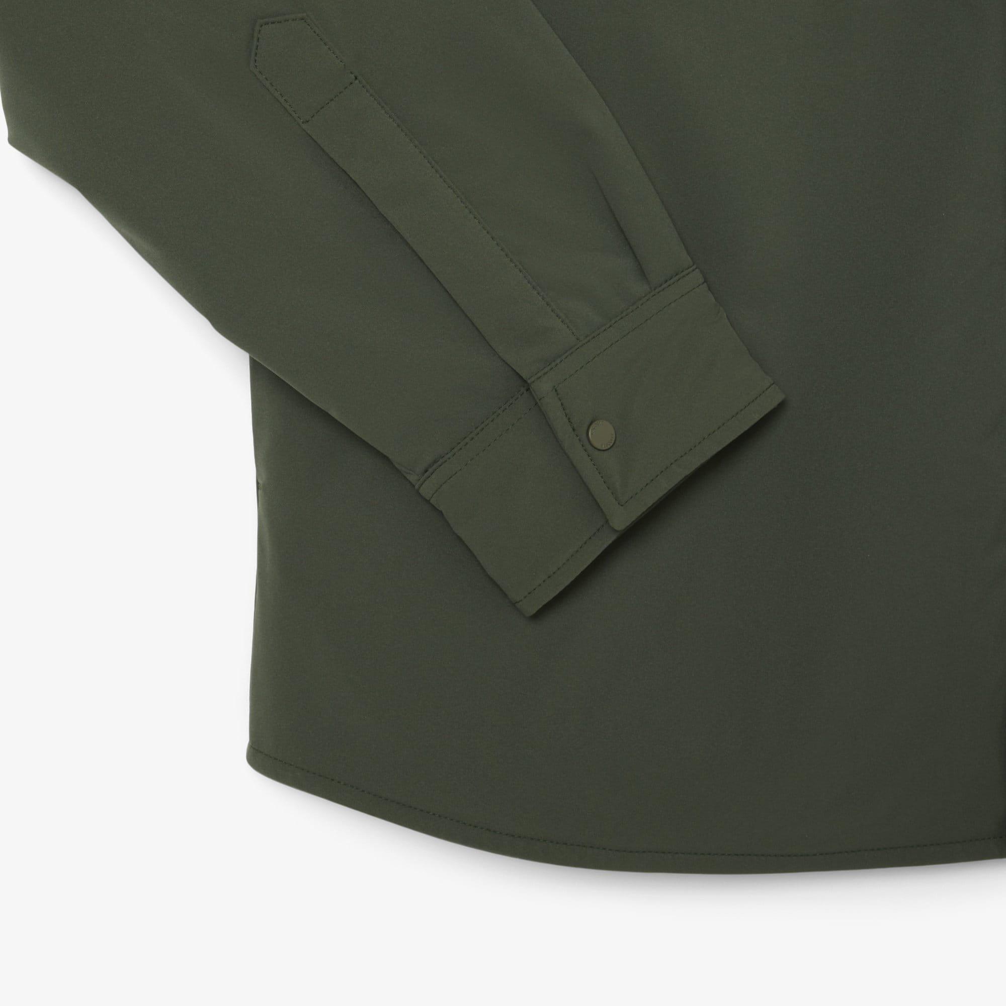 Green - Lacoste - Quilted Water-Repellent Overshirt - 3