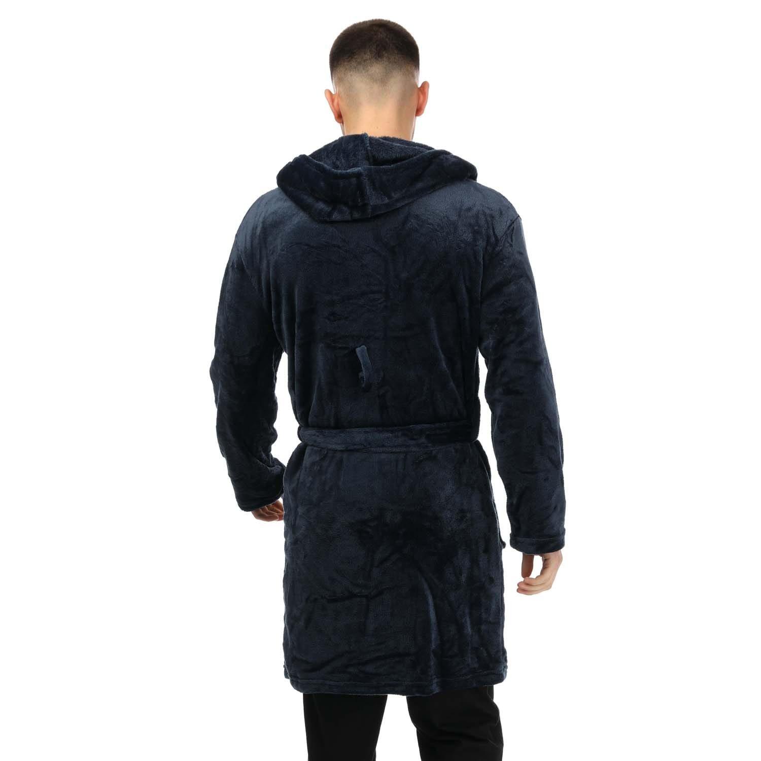 Navy - Farah - Frazier Dressing Gown - 2