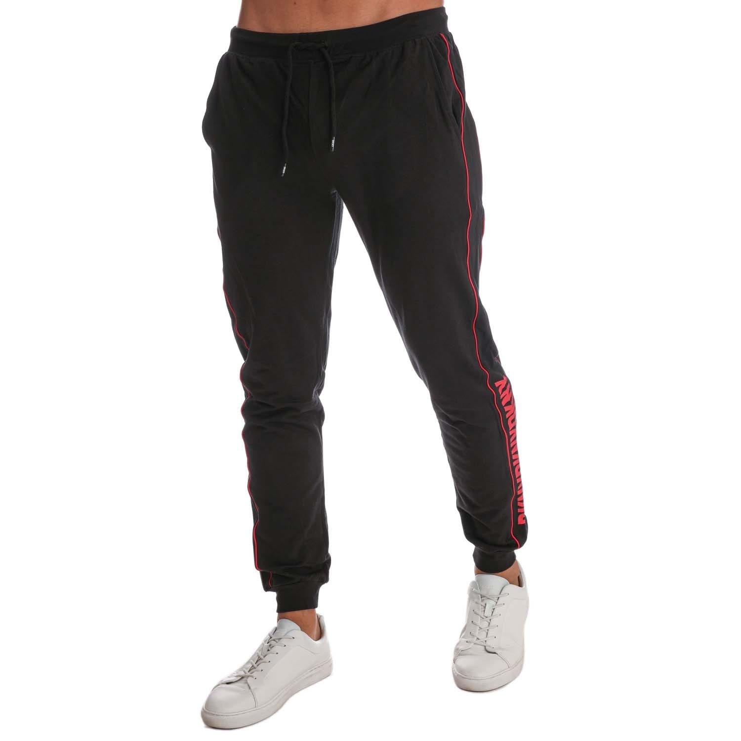 Black - DKNY - Naillers Jersey Lounge Pants - 1