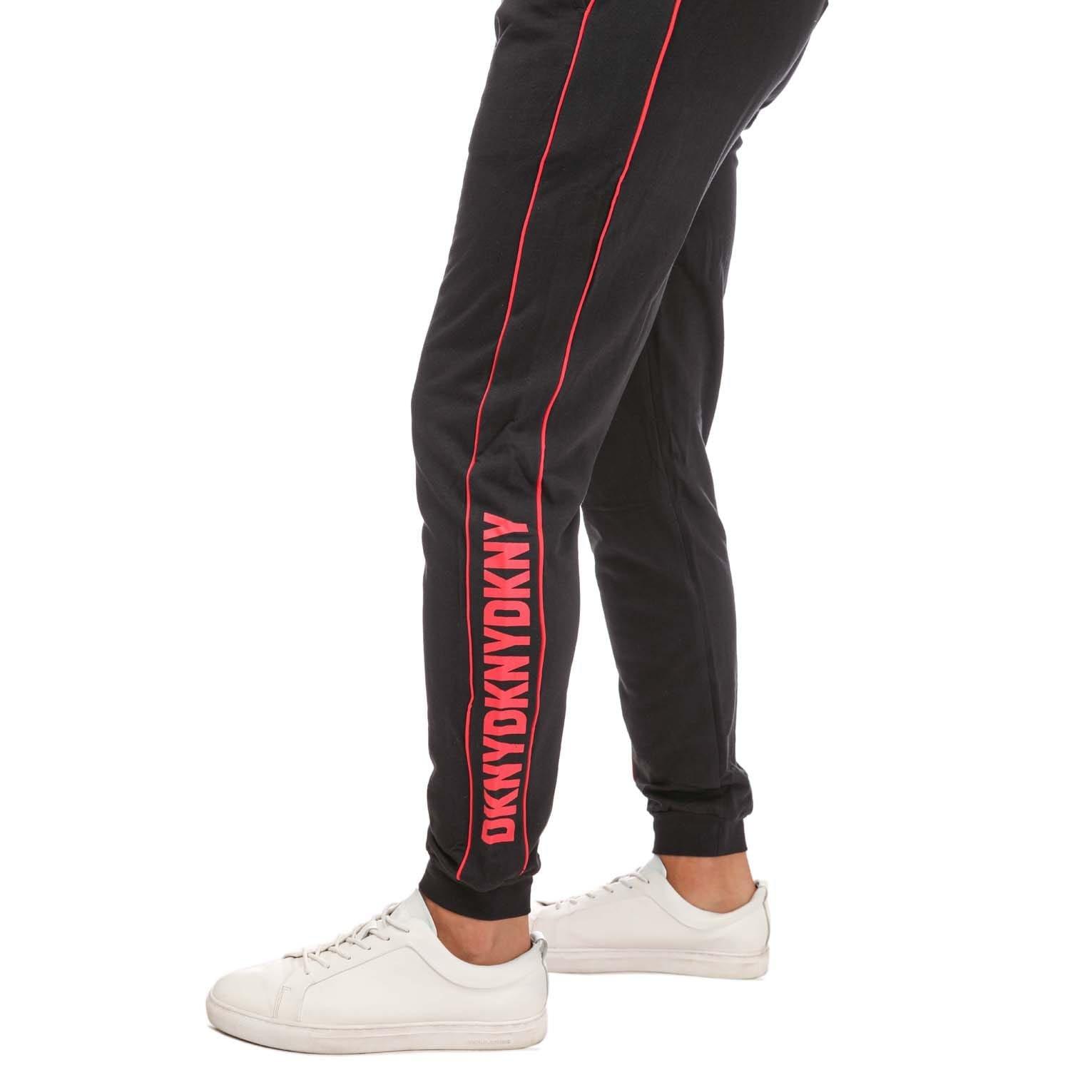 Black - DKNY - Naillers Jersey Lounge Pants - 3