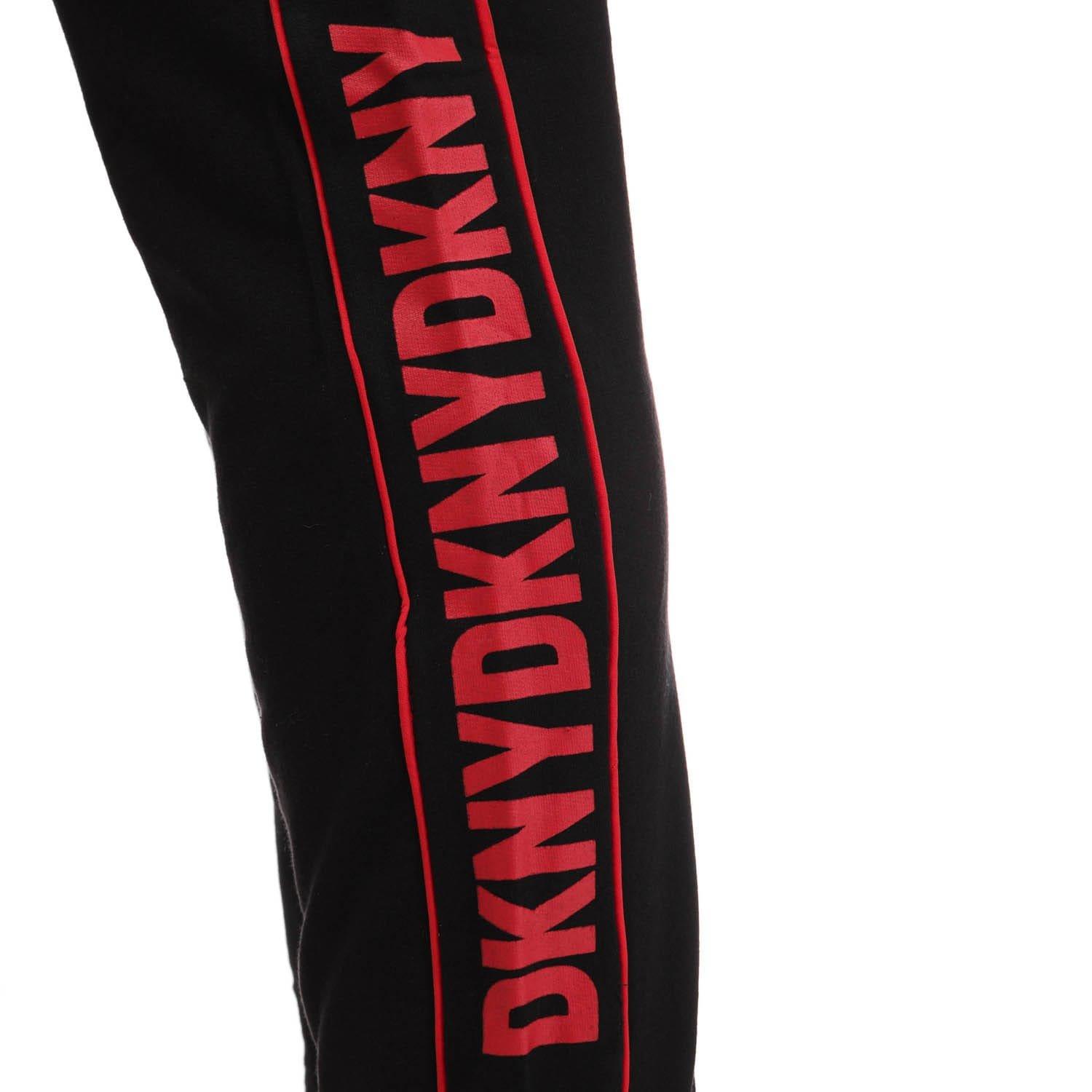 Black - DKNY - Naillers Jersey Lounge Pants - 4