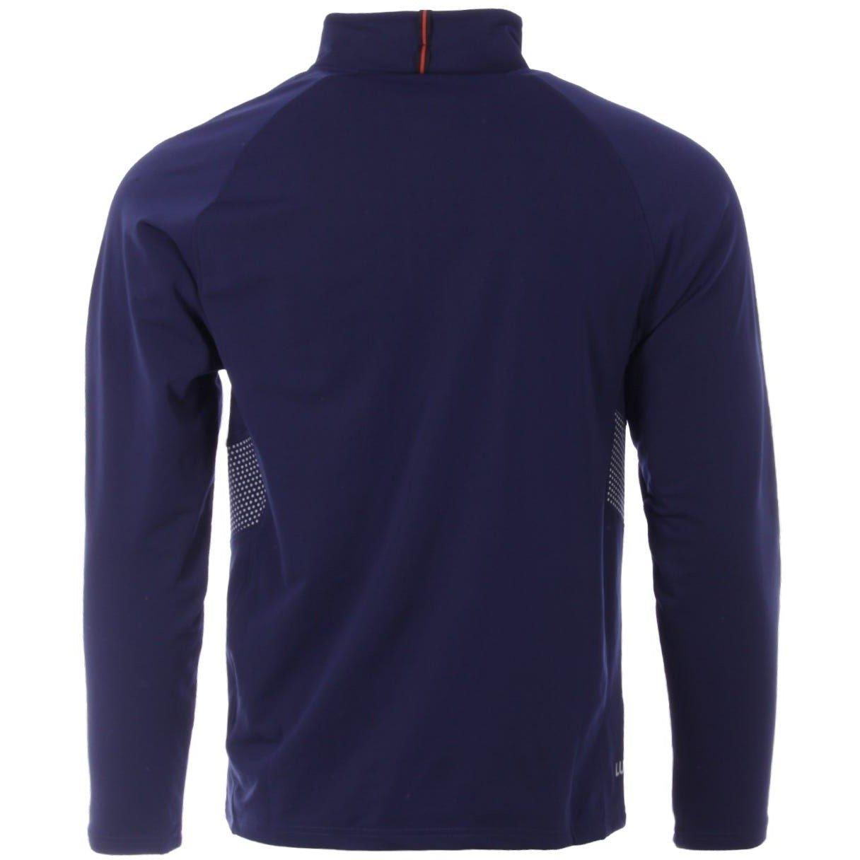 Navy - Luke 1977 - Lockout Performance Funnel Neck Pull - 2