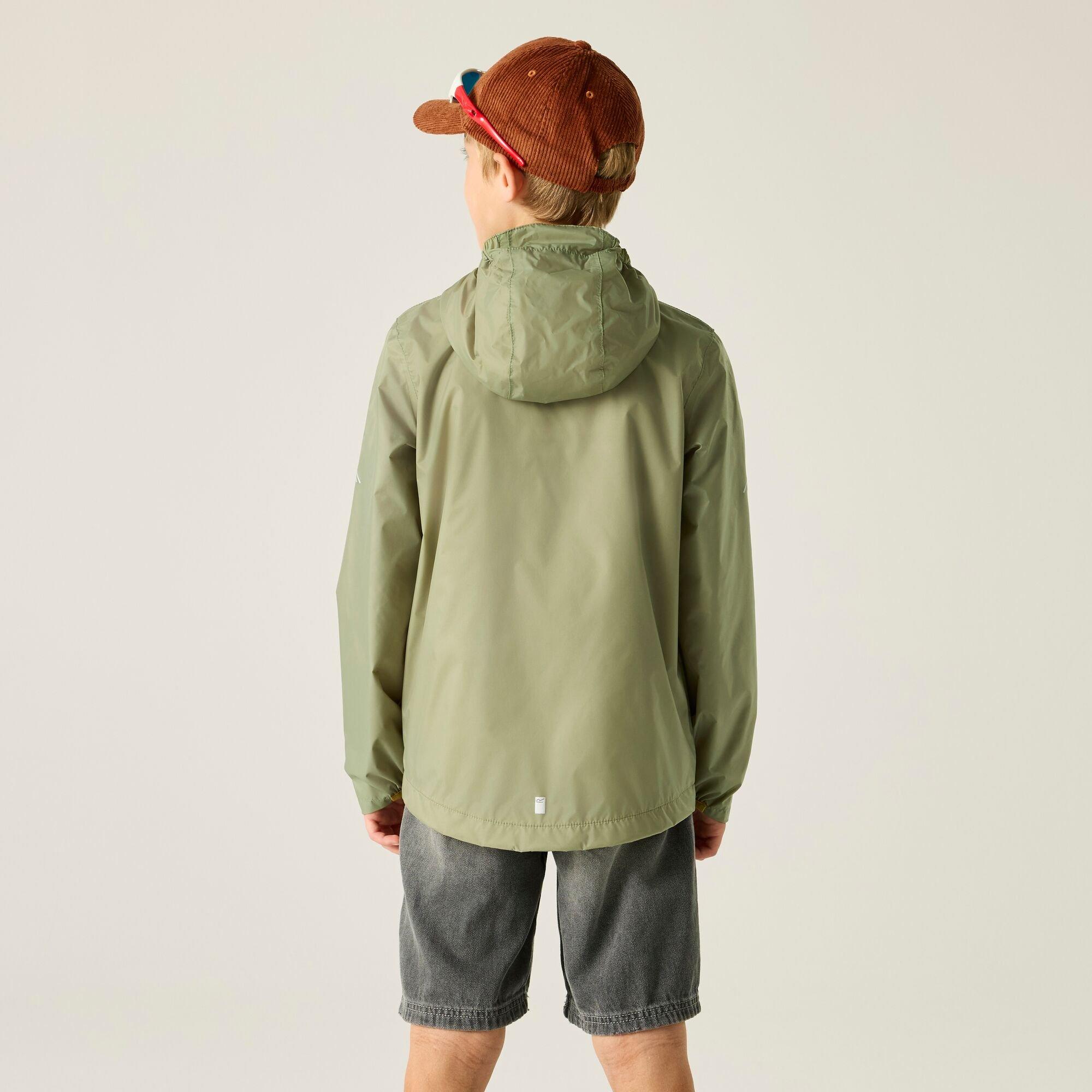 Light Sage - Regatta - Kids Lever Waterproof Isolite Jacket - 2