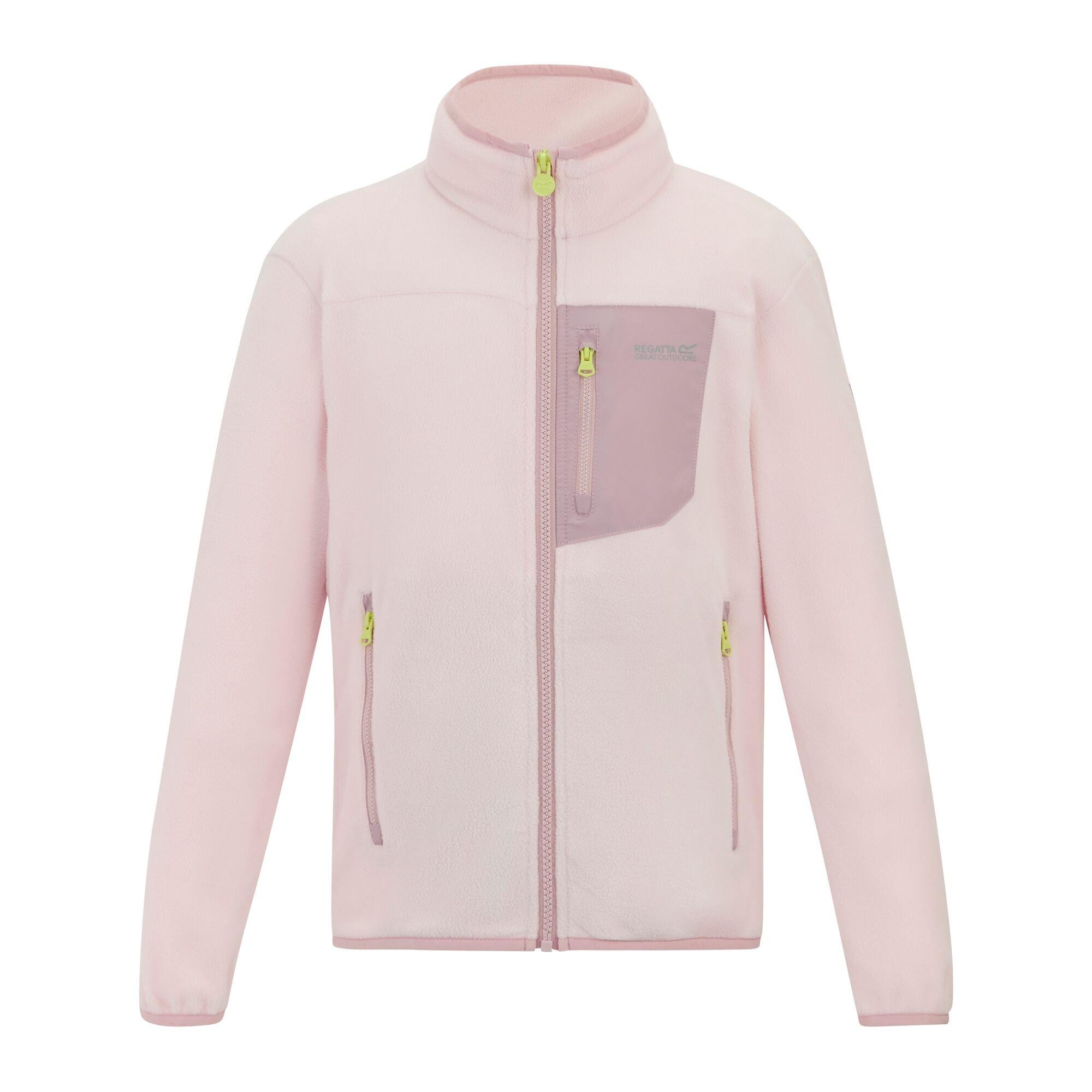 Pink Haze - Regatta - Kids Frankie Full Zip Fleece - 6