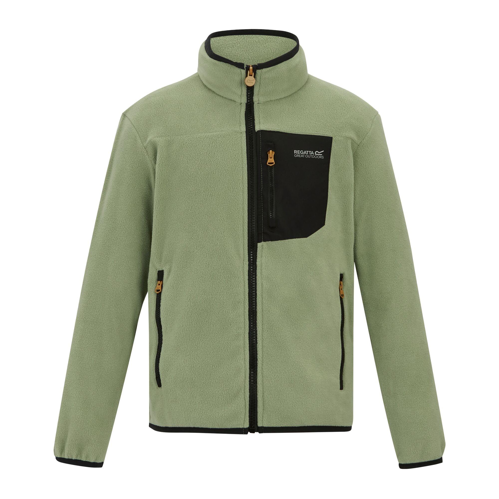 Light Sage - Regatta - Kids Frankie Full Zip Fleece - 5